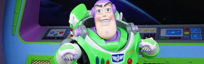 Buzz Lightyear Magic Kingdom meet and greet