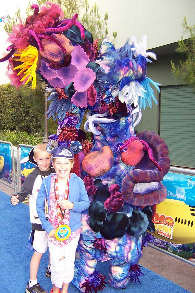 We met Coral in Disneyland 2007
