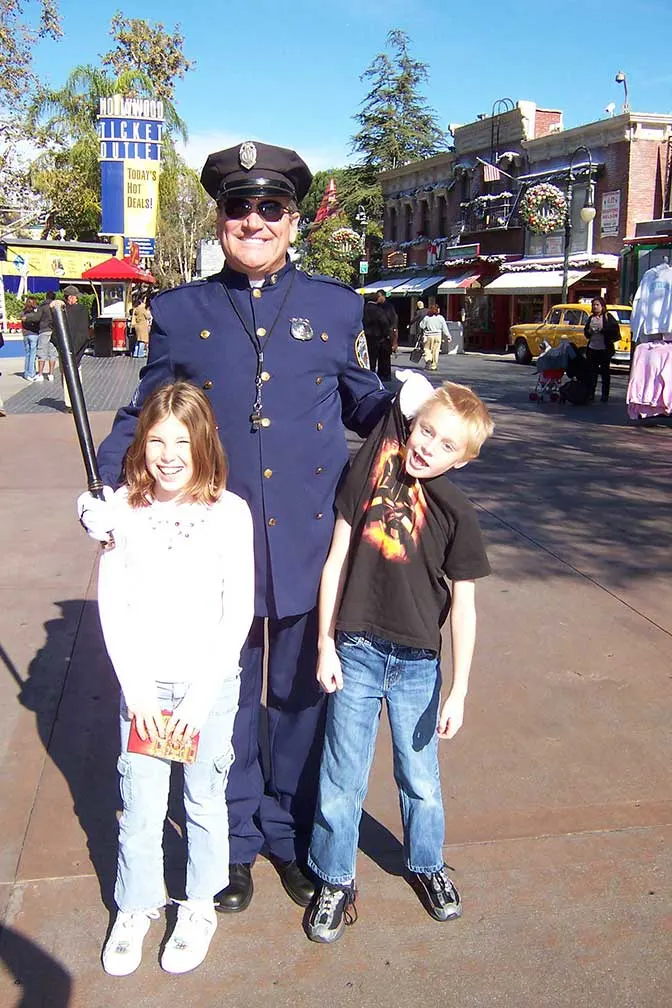 Policeman Universal Studios Hollywood 2007