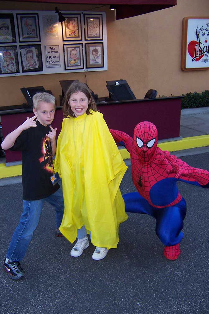 Spiderman Universal Studios Hollywood 2007