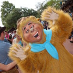 Wendell from the Country Bears at the Frontierland Hoedown Disney World Character meet and greet 