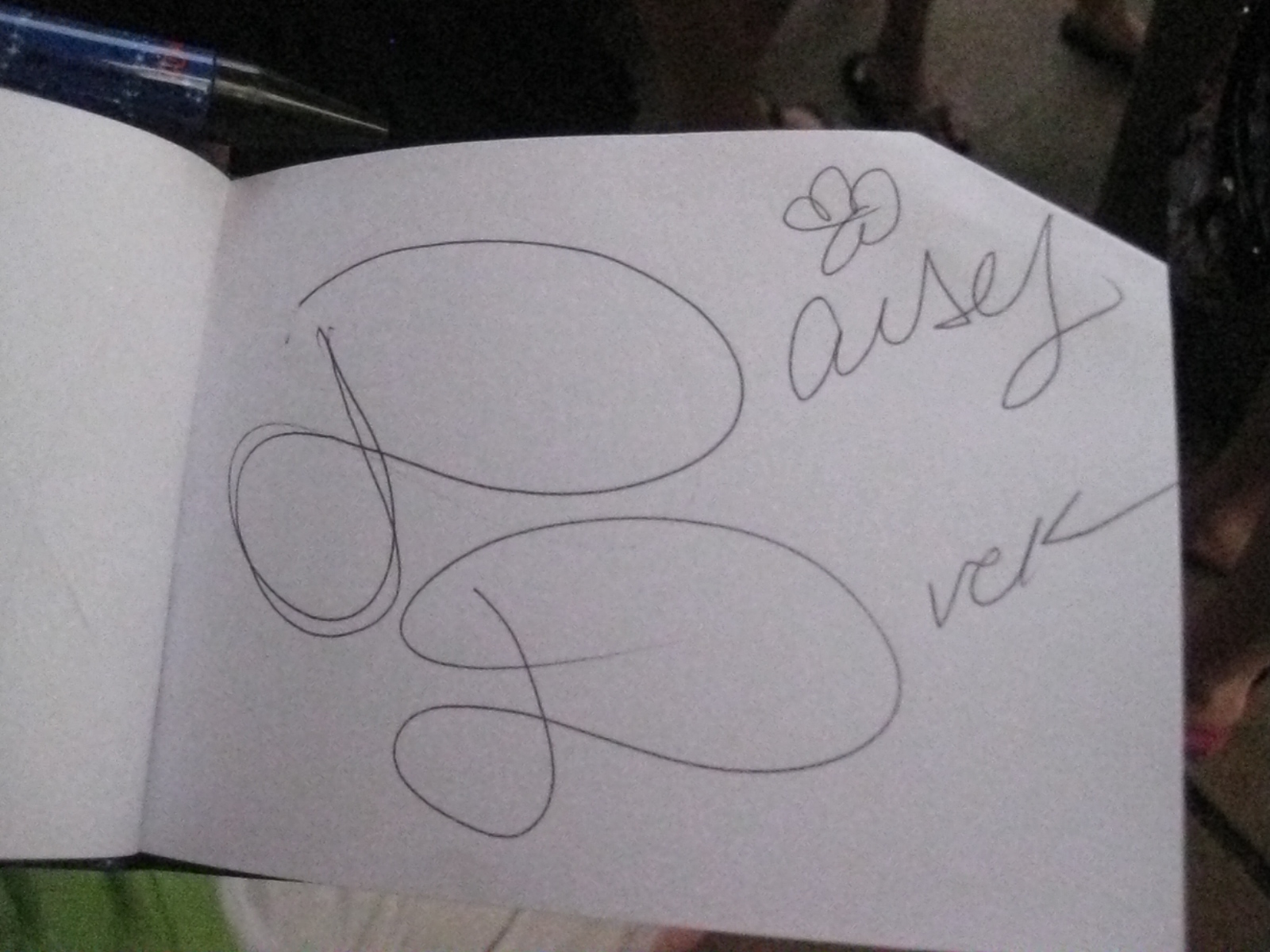 5 Daisys Autograph