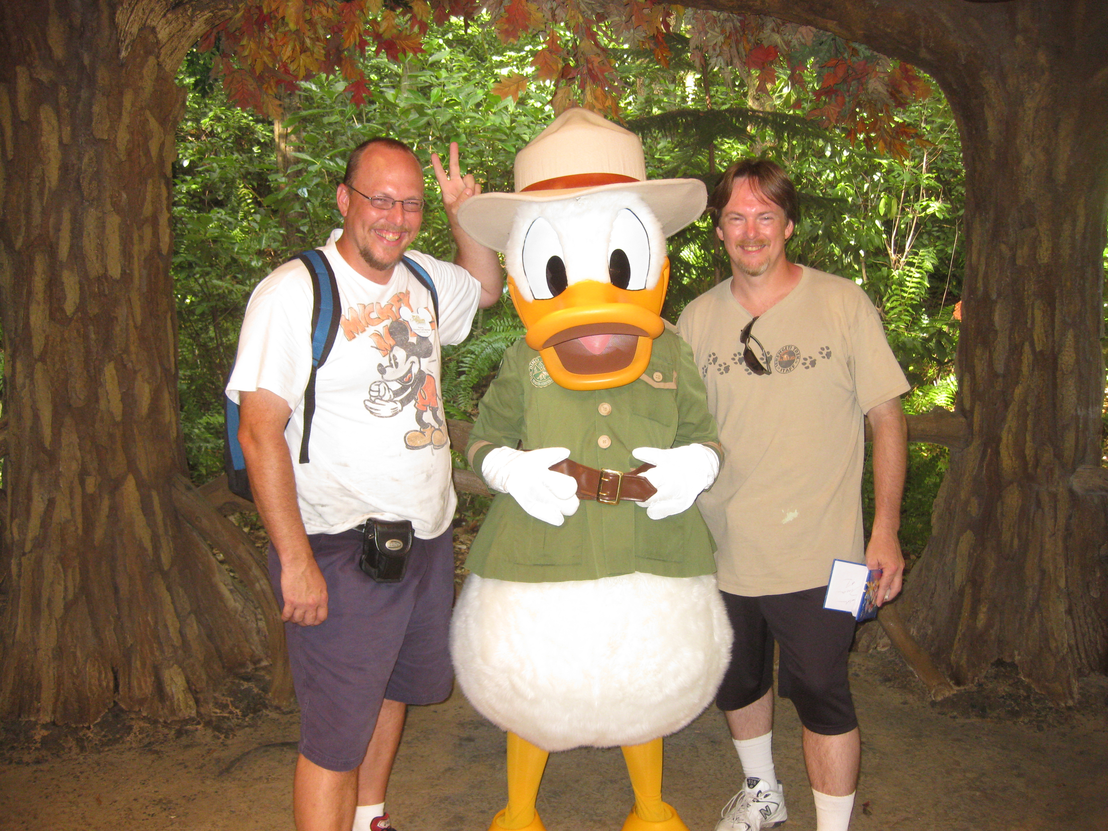 Donald Duck Animal Kingdom 2010