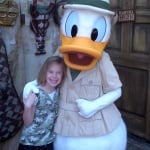 Donald Duck Animal Kingdom 2011