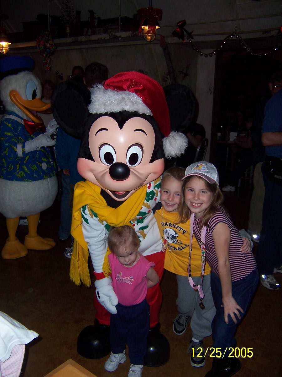 Mickey Mouse in Animal Kingdom 2005