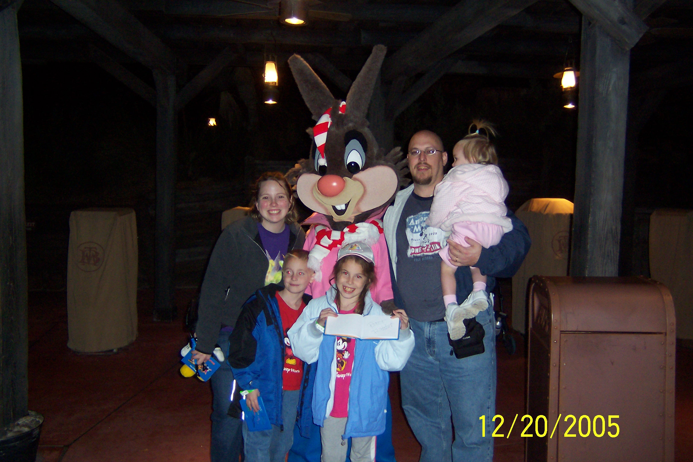 Br'er Rabbit 2005 Christmas Party at the Magic Kingdom