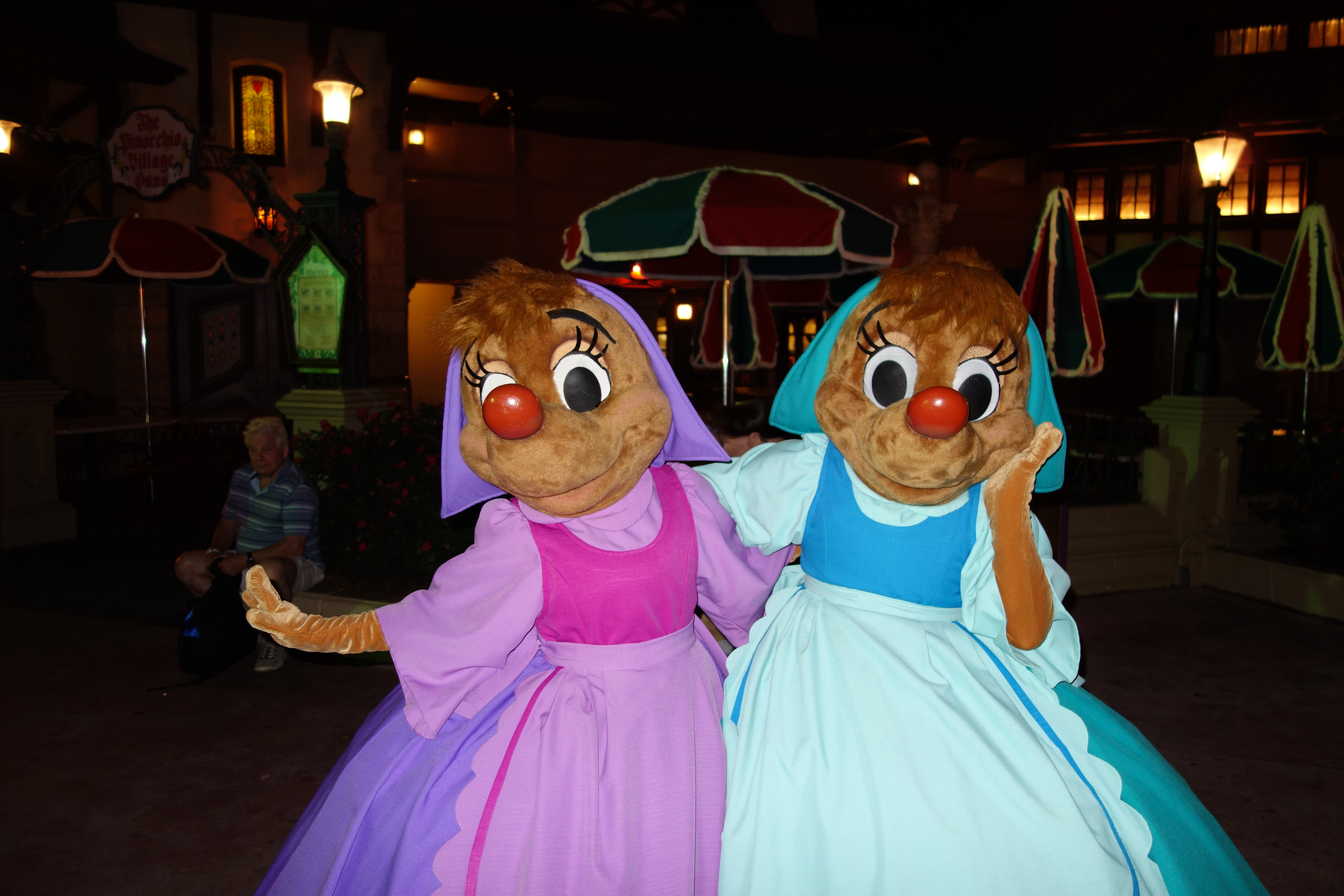 Suzy and Perla at Mickey's Not So Scary Halloween Party 2012 (Random appearance)
