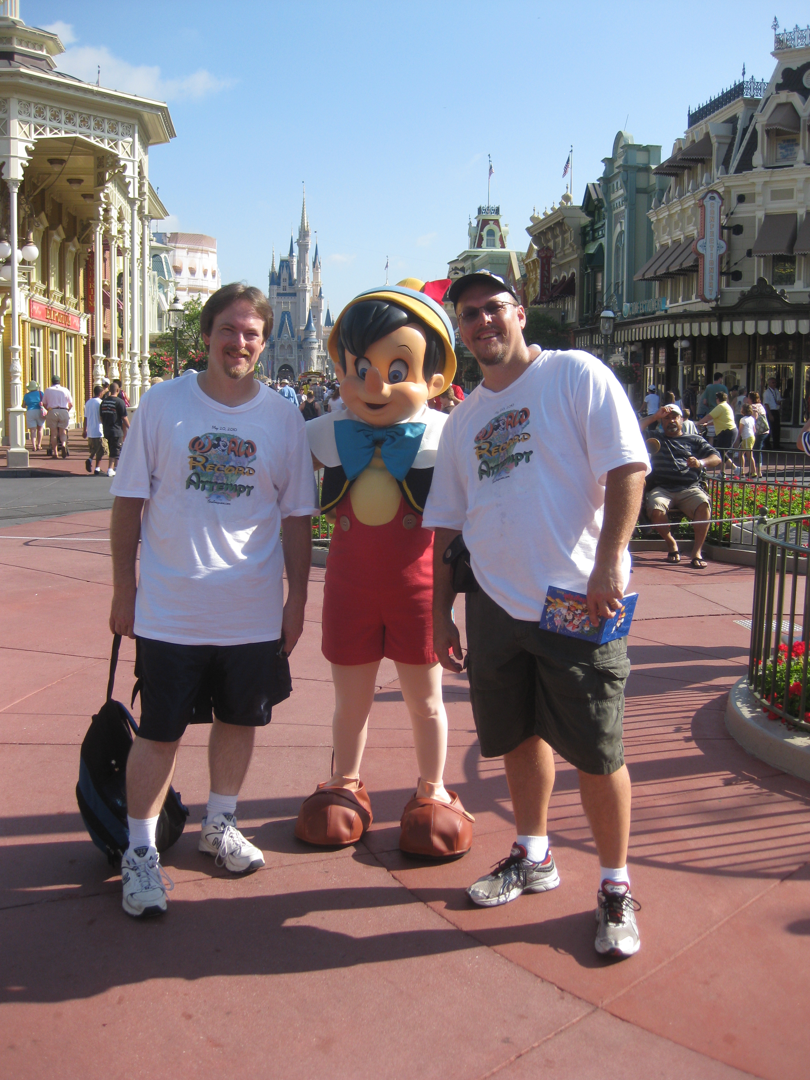 Pinocchio in Magic Kingdom 2010