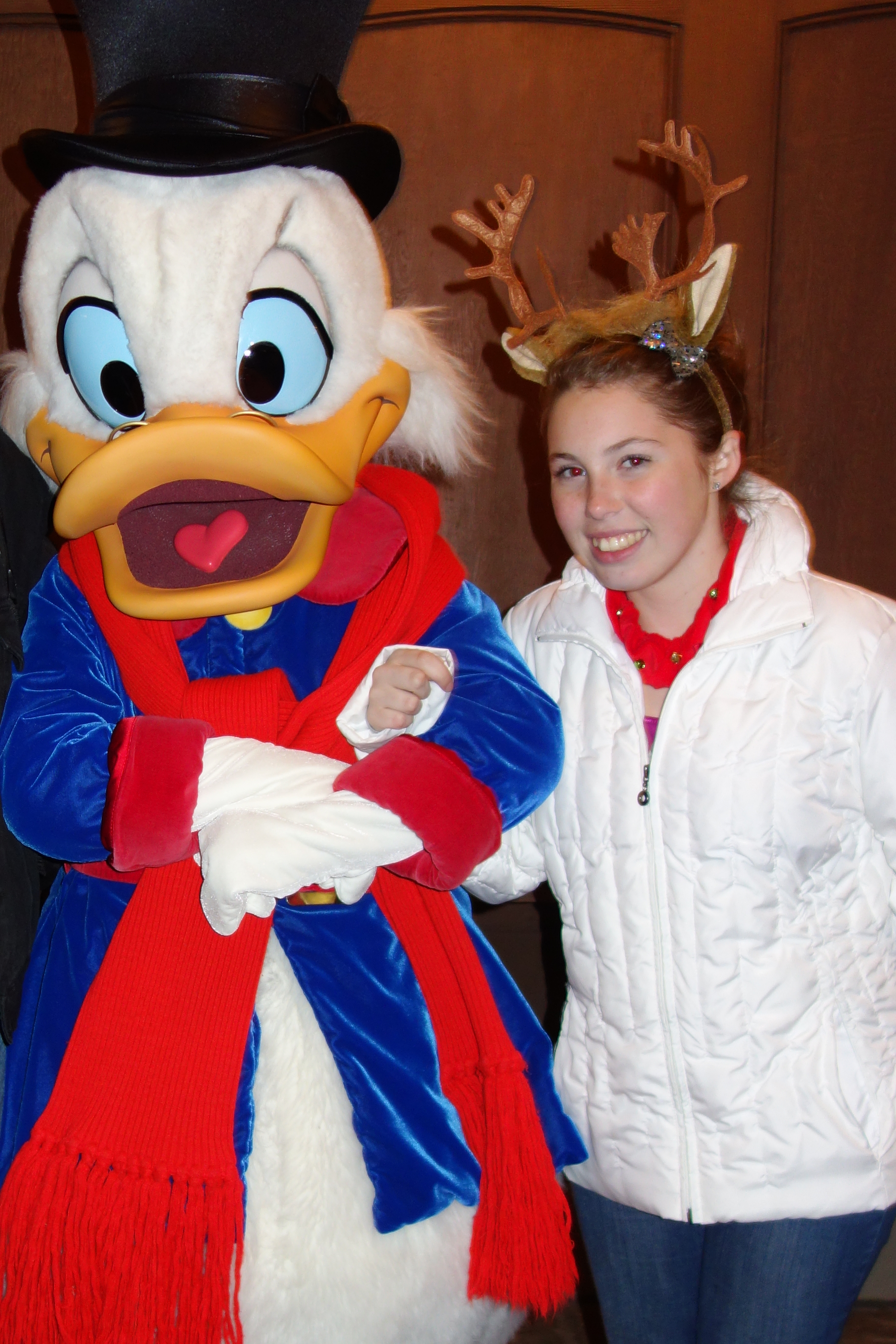 Scrooge McDuck at Mickey's Very Merry Christmas Party 2012