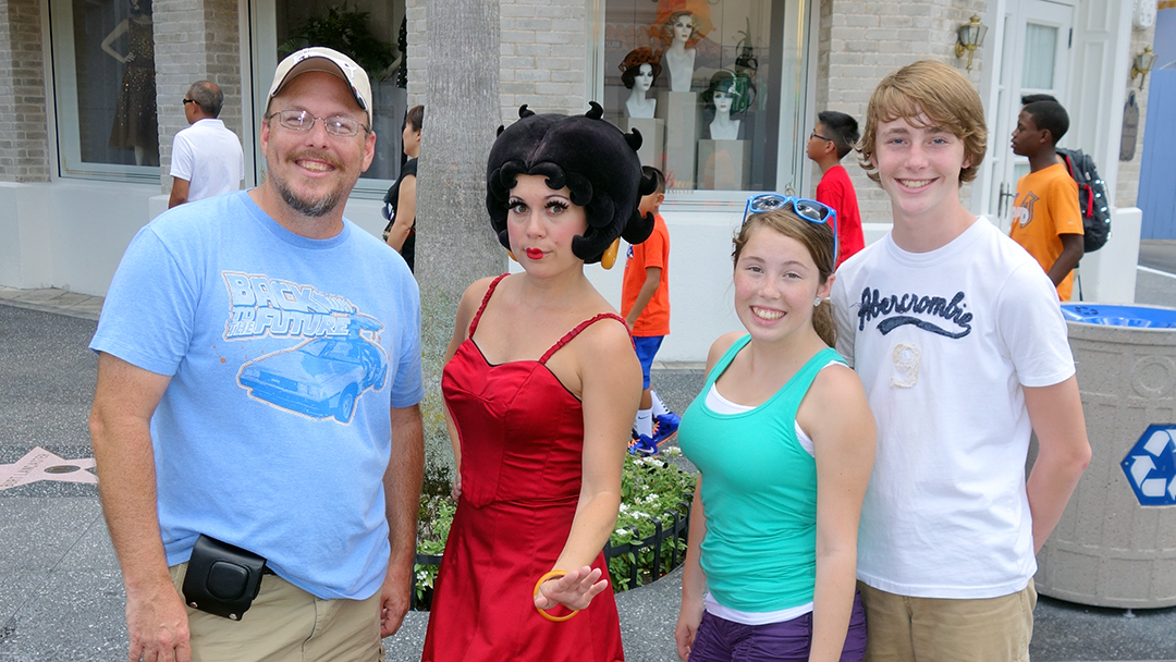 Betty Boop Universal Studios Orlando 2013