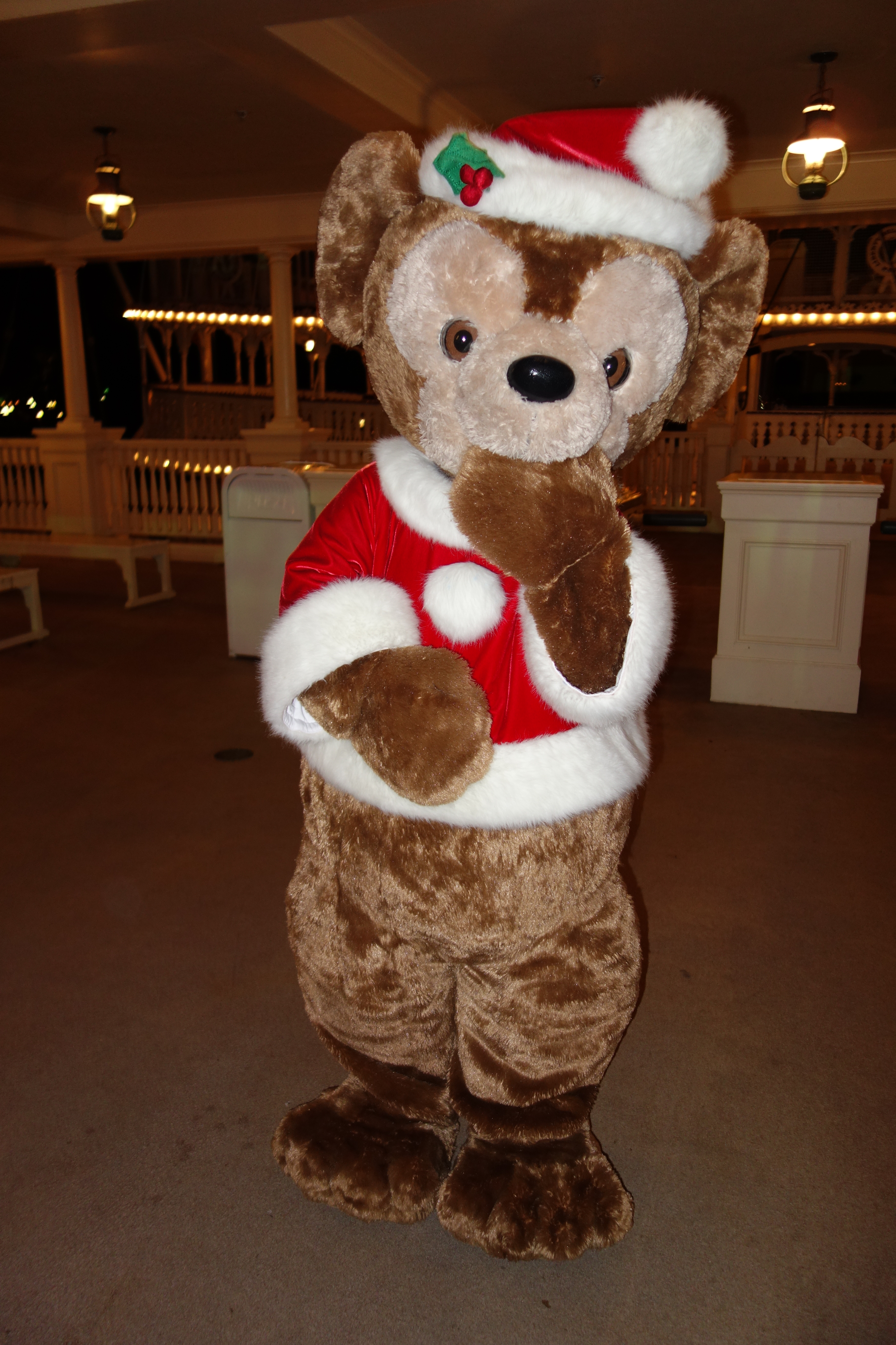 Duffy at Mickey's Very Merry Christmas Party 2012