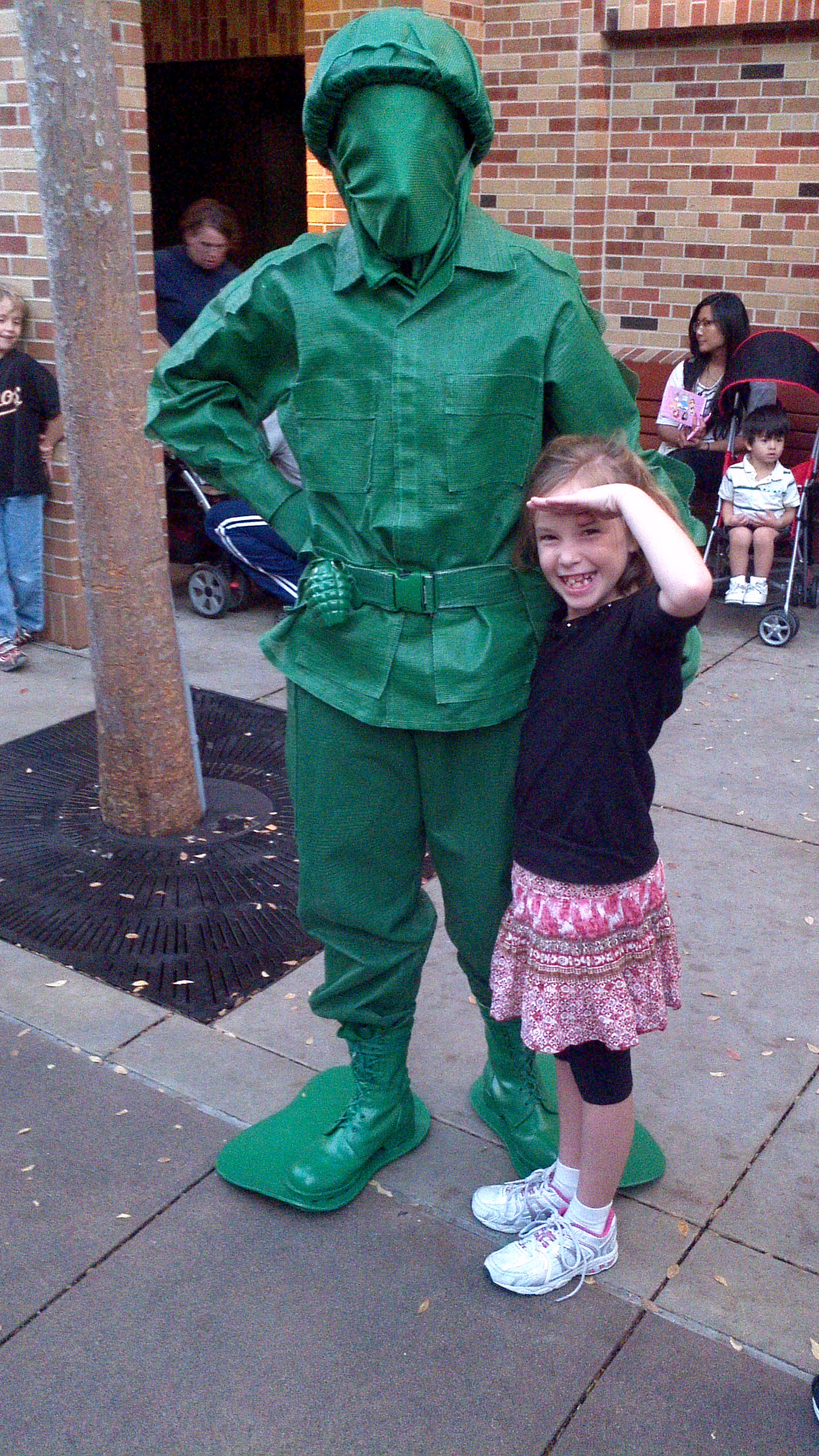 Green Army Man at Hollywood Studios 2011