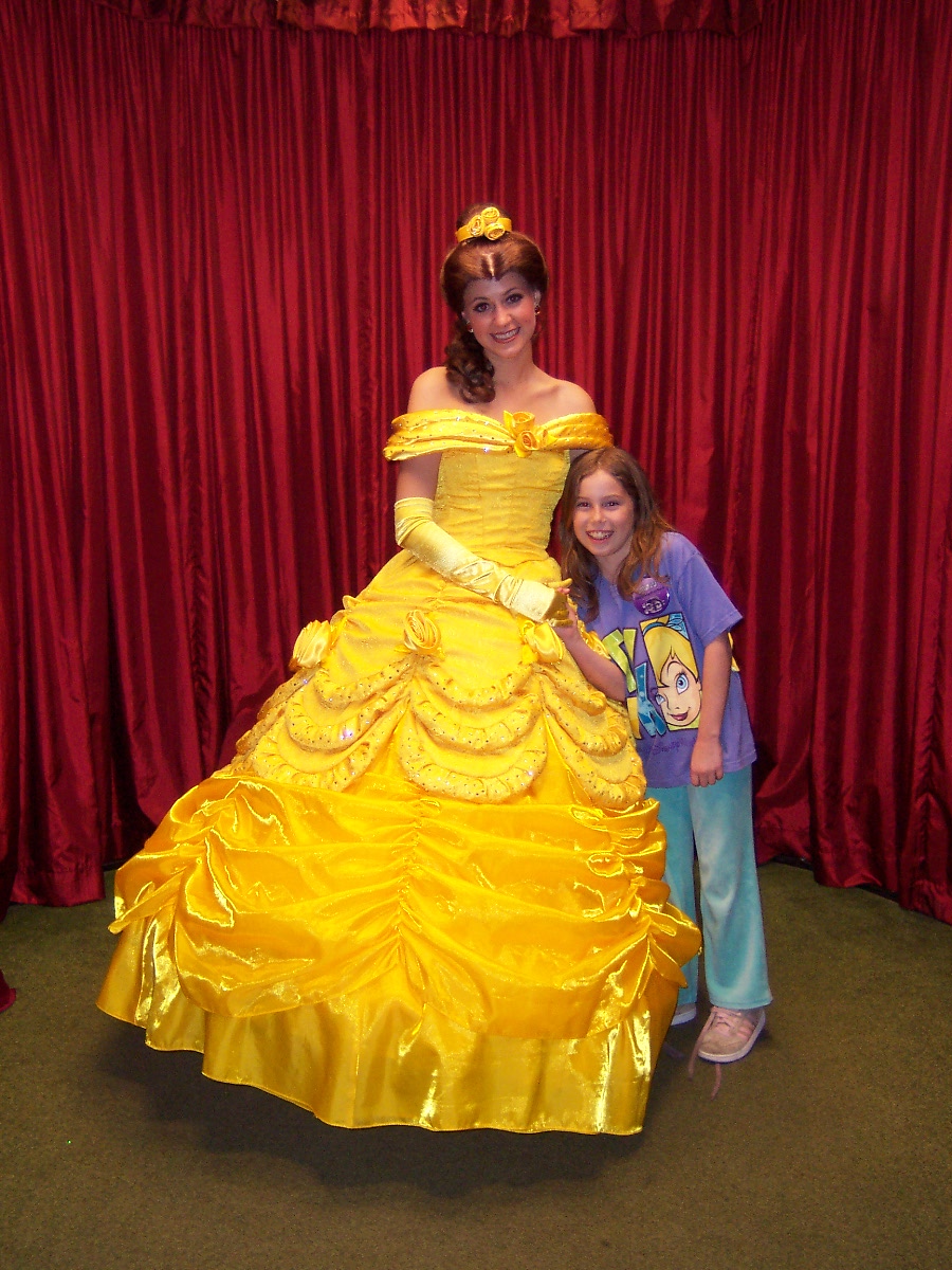 Belle at Toontown in Magic Kingdom 2006