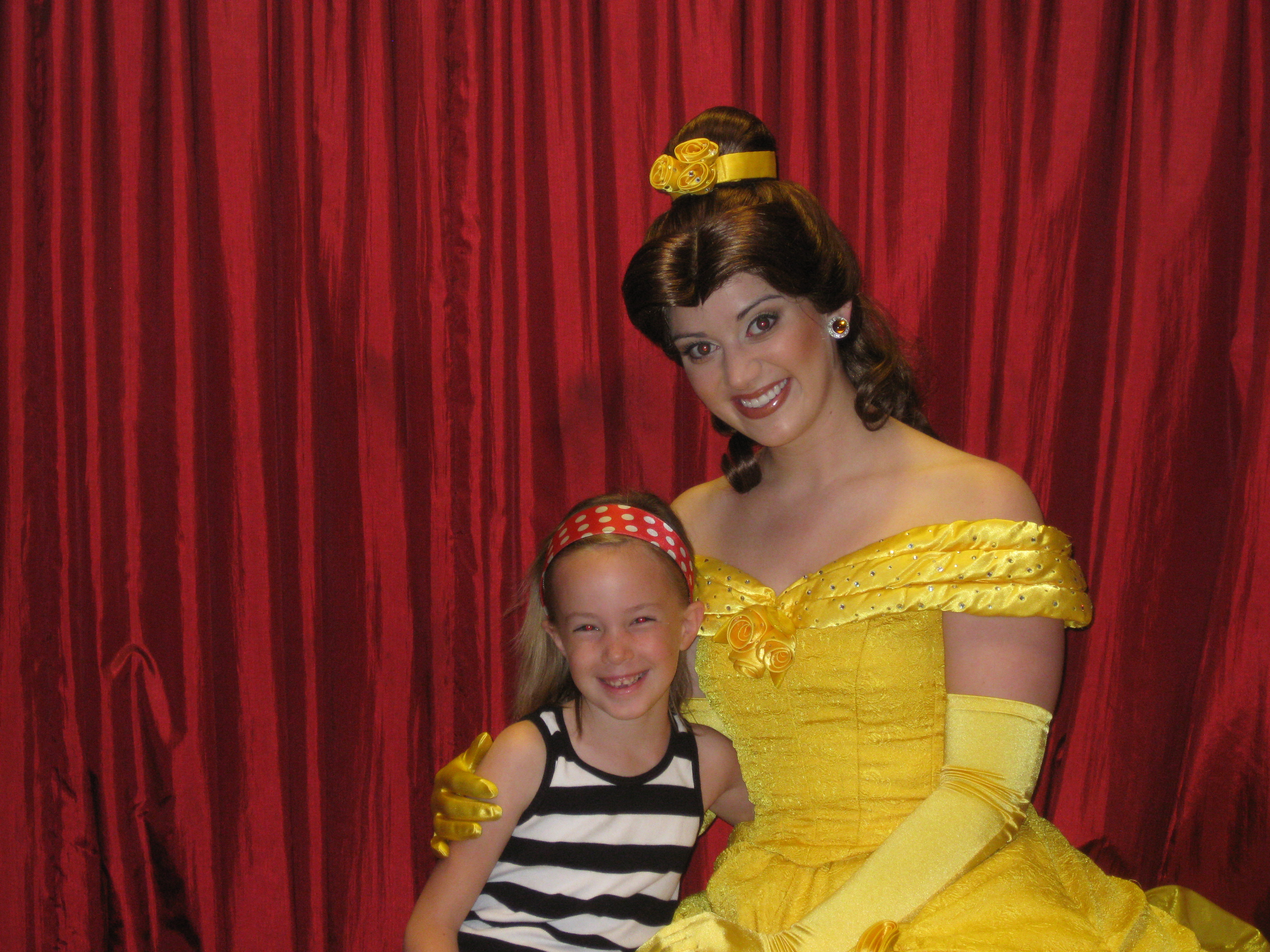 Belle at Toontown in Magic Kingdom 2010