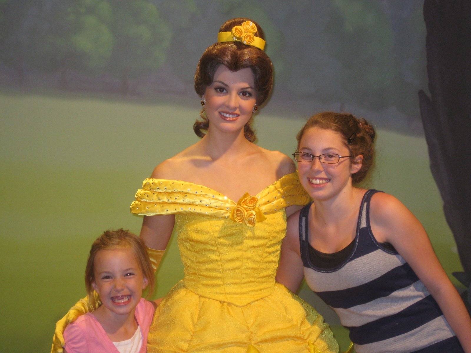 Belle at Town Square Theater in Magic Kingdom 2011
