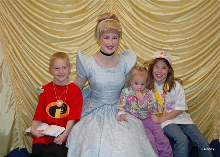 Cinderella at Toontown in Magic Kingdom 2005