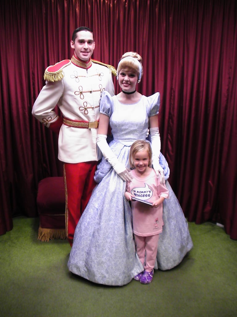 Cinderella and Prince Charming at Toontown in Magic Kingdom 2008