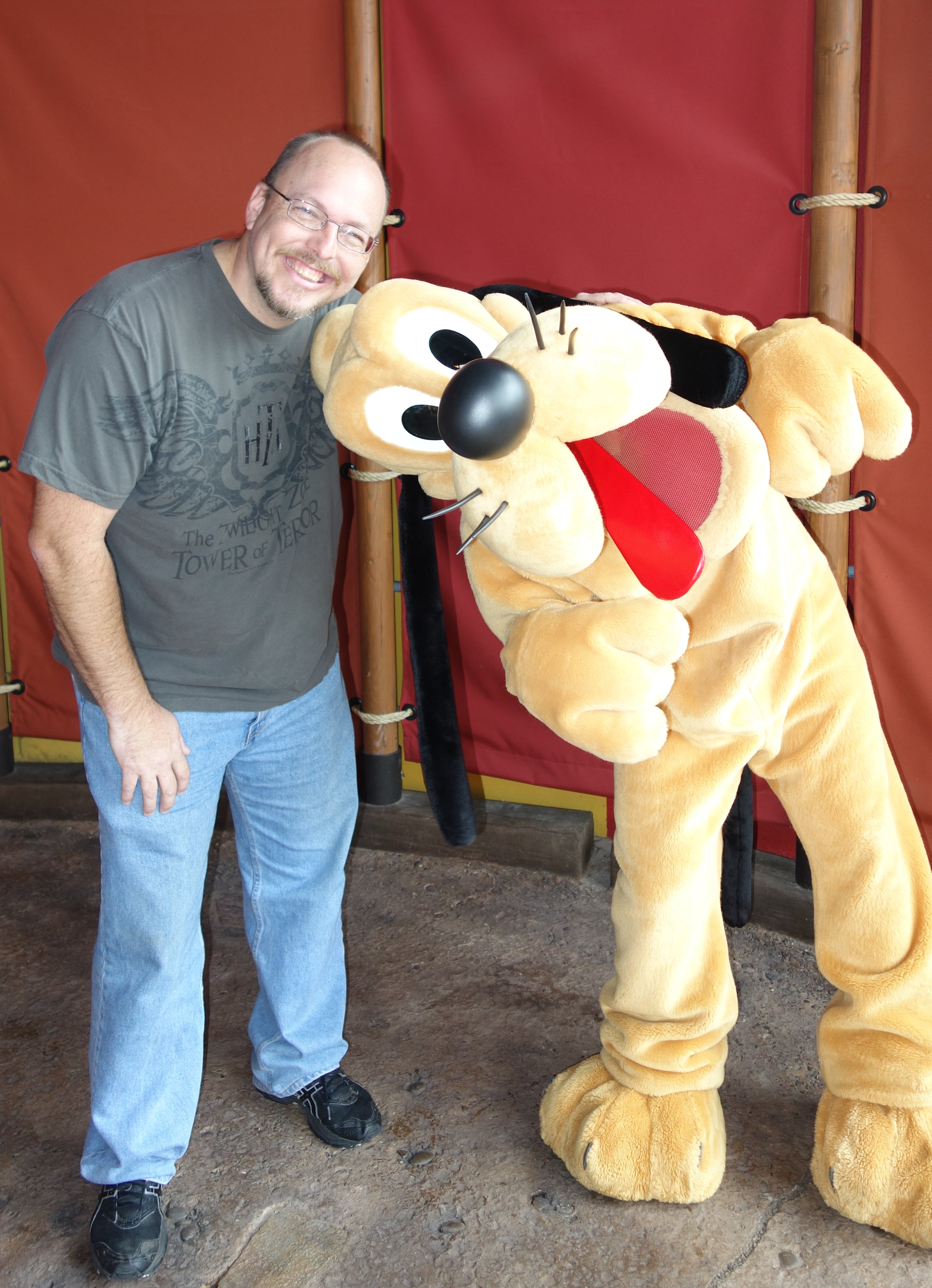Pluto at Magic Kingdom  2013