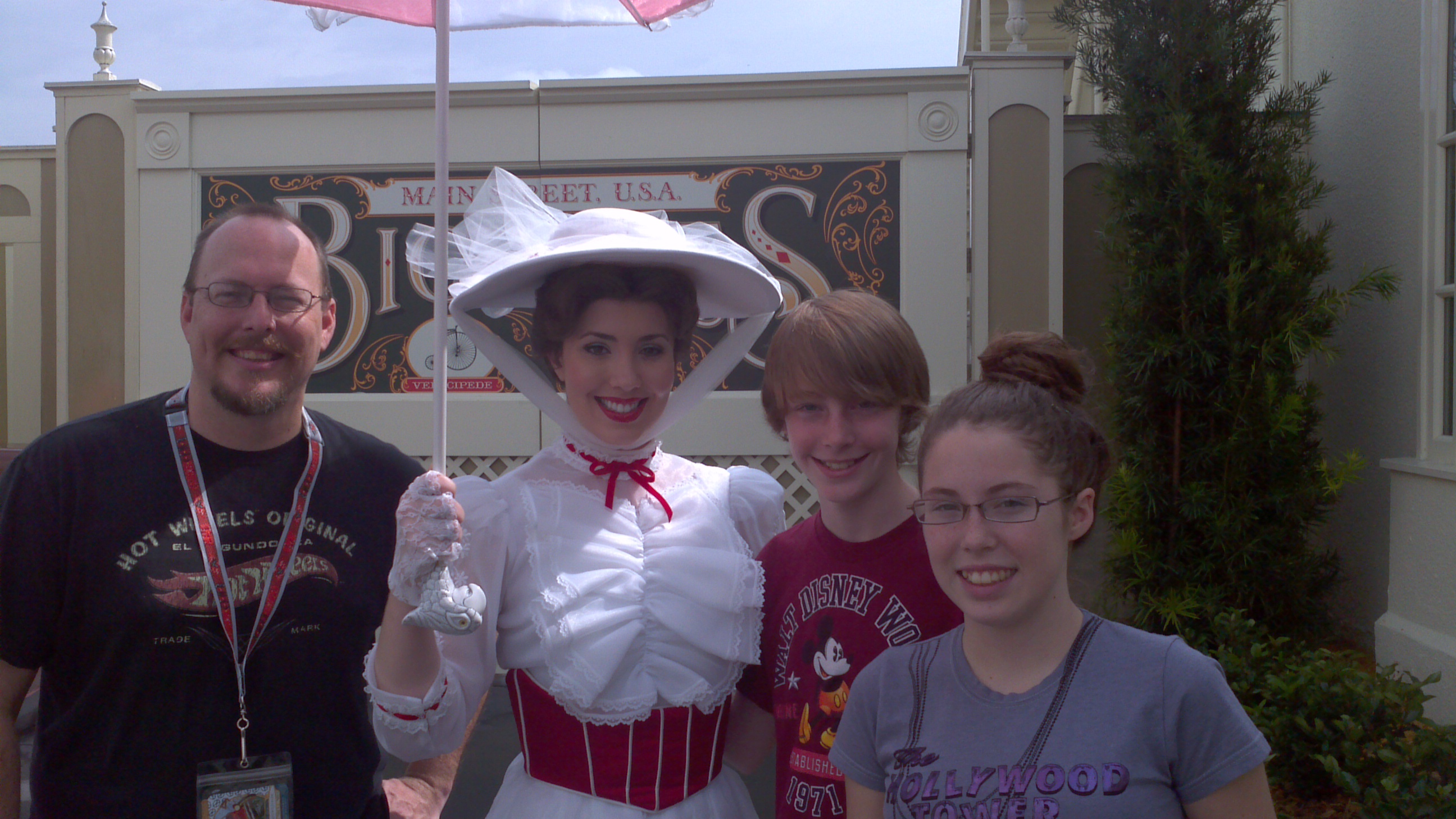 Mary Poppins Magic Kingdom 2012