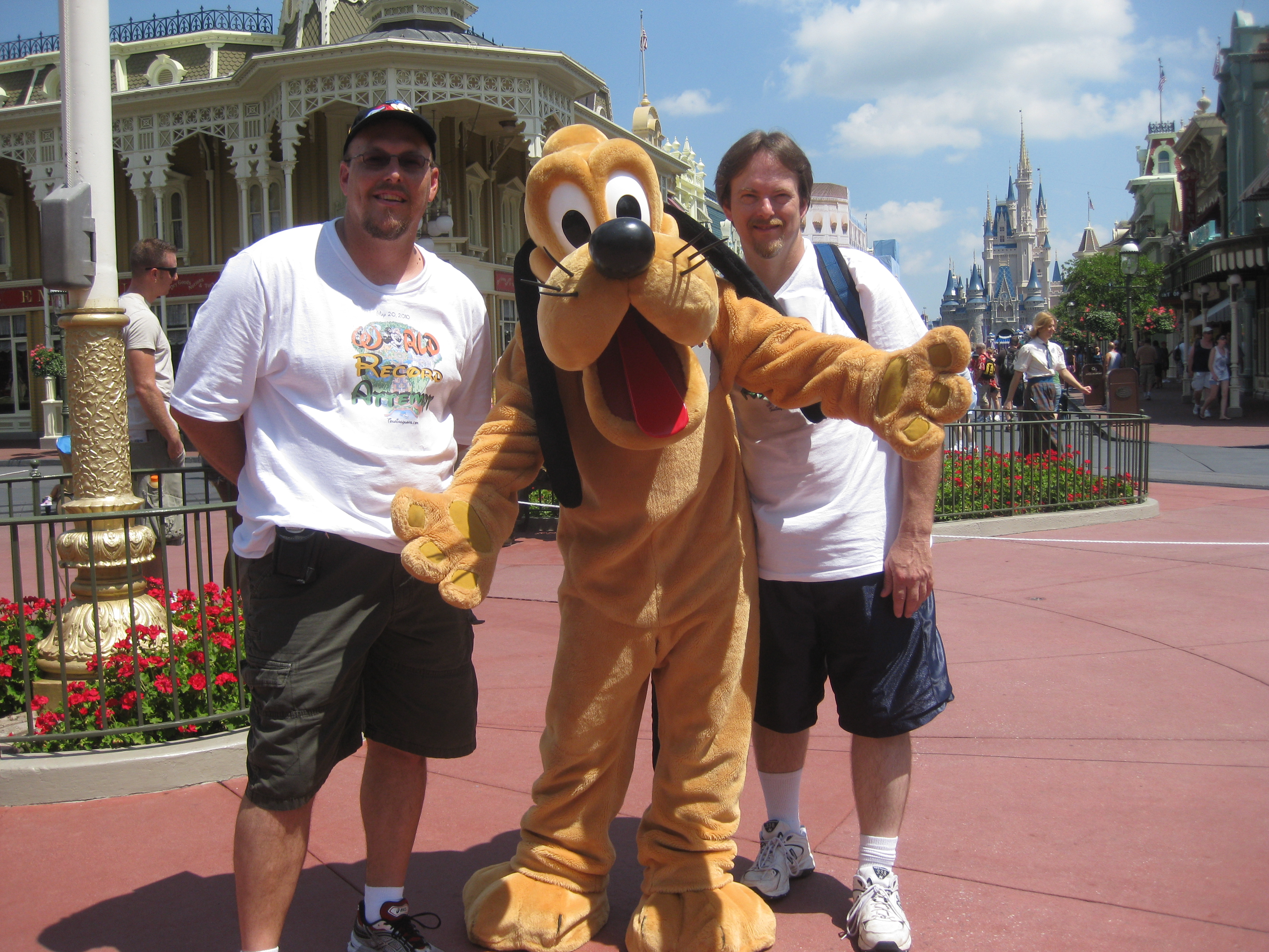 Pluto at Magic Kingdom 2010