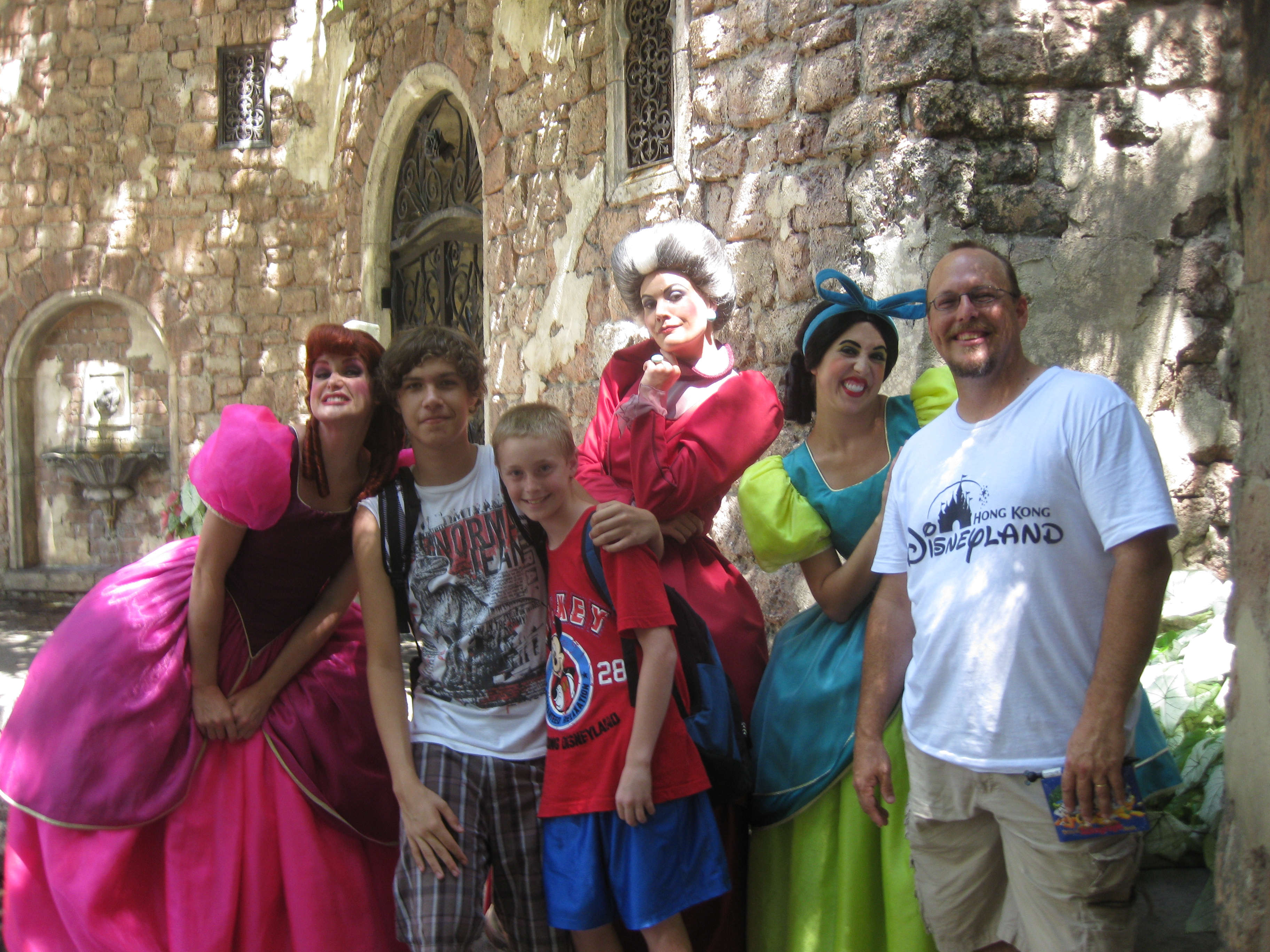 Anastasia, Drizella and Lady Tremaine Magic Kingdom 2010