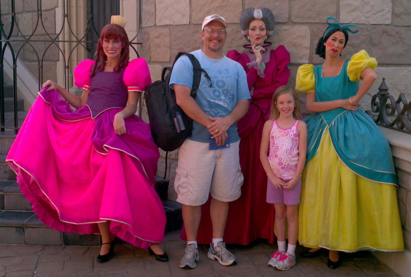 Anastasia, Drizella and Lady Tremaine Magic Kingdom 2012