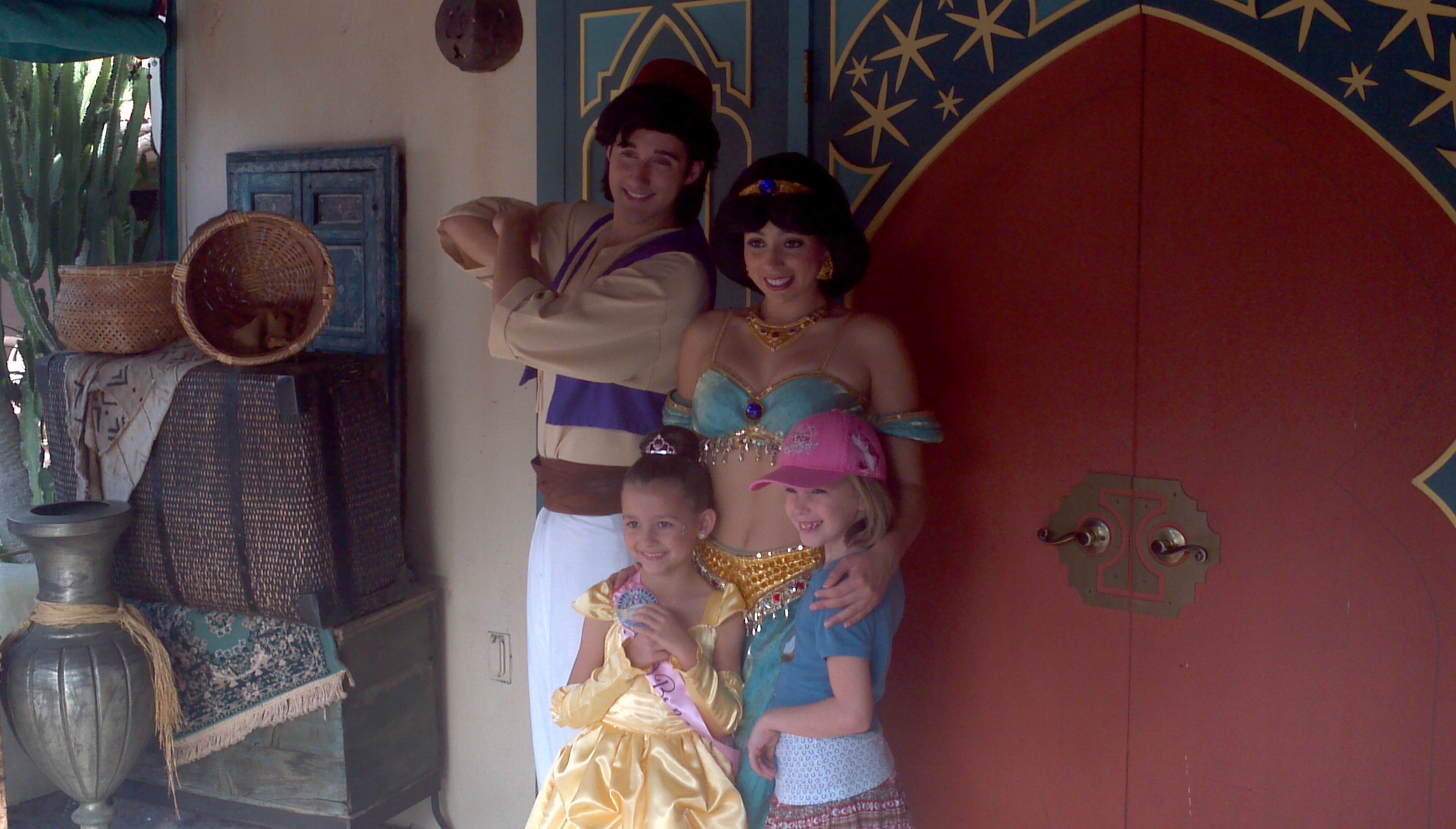 Aladdin and Jasmine - Magic Kingdom 2011