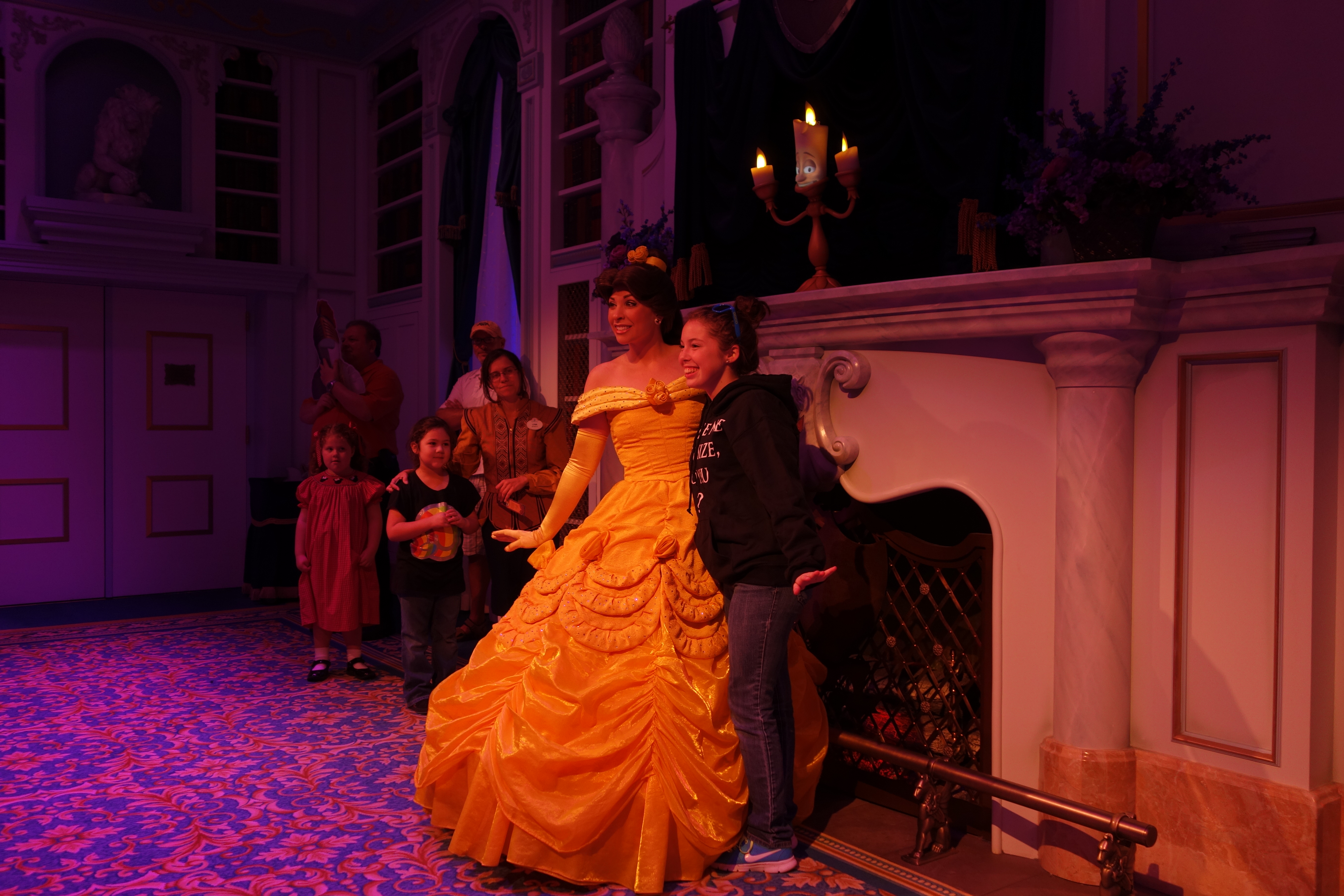 Enchanted Tales with Belle Magic Kingdom December 2012