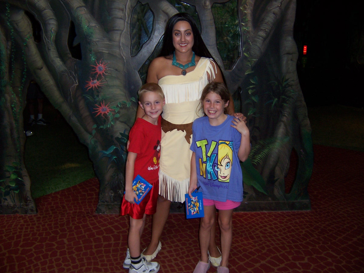 Pocahontas Animal Kingdom at Rafiki's Planet Watch 2006