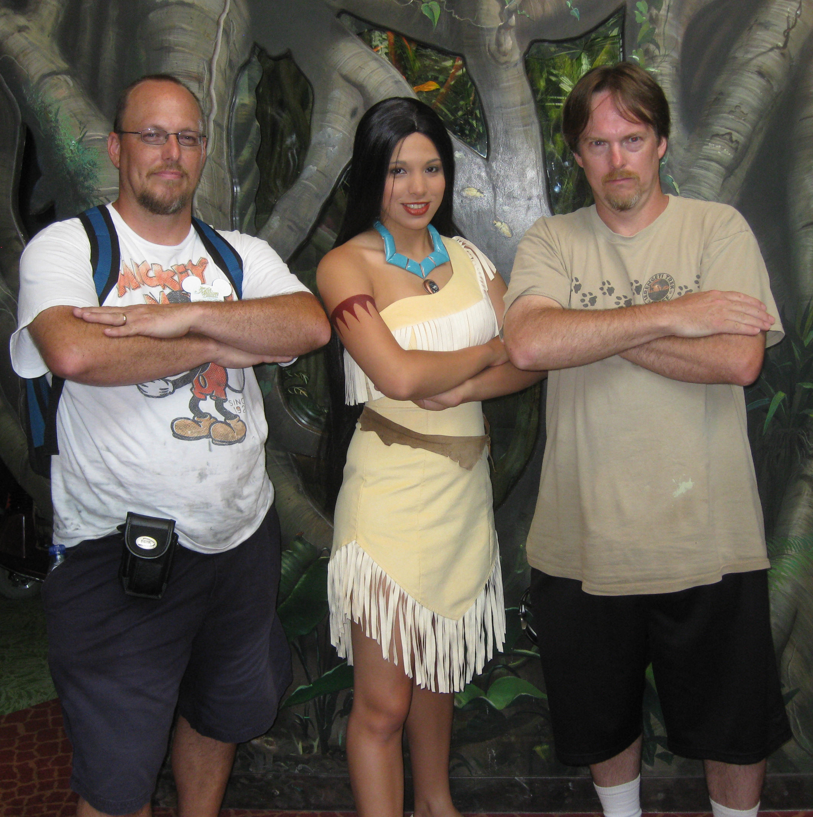 Pocahontas in 2009 at Rafiki's Planet Watch