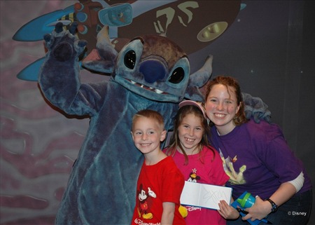Stitch in Tomorrowland Magic Kingdom 2012