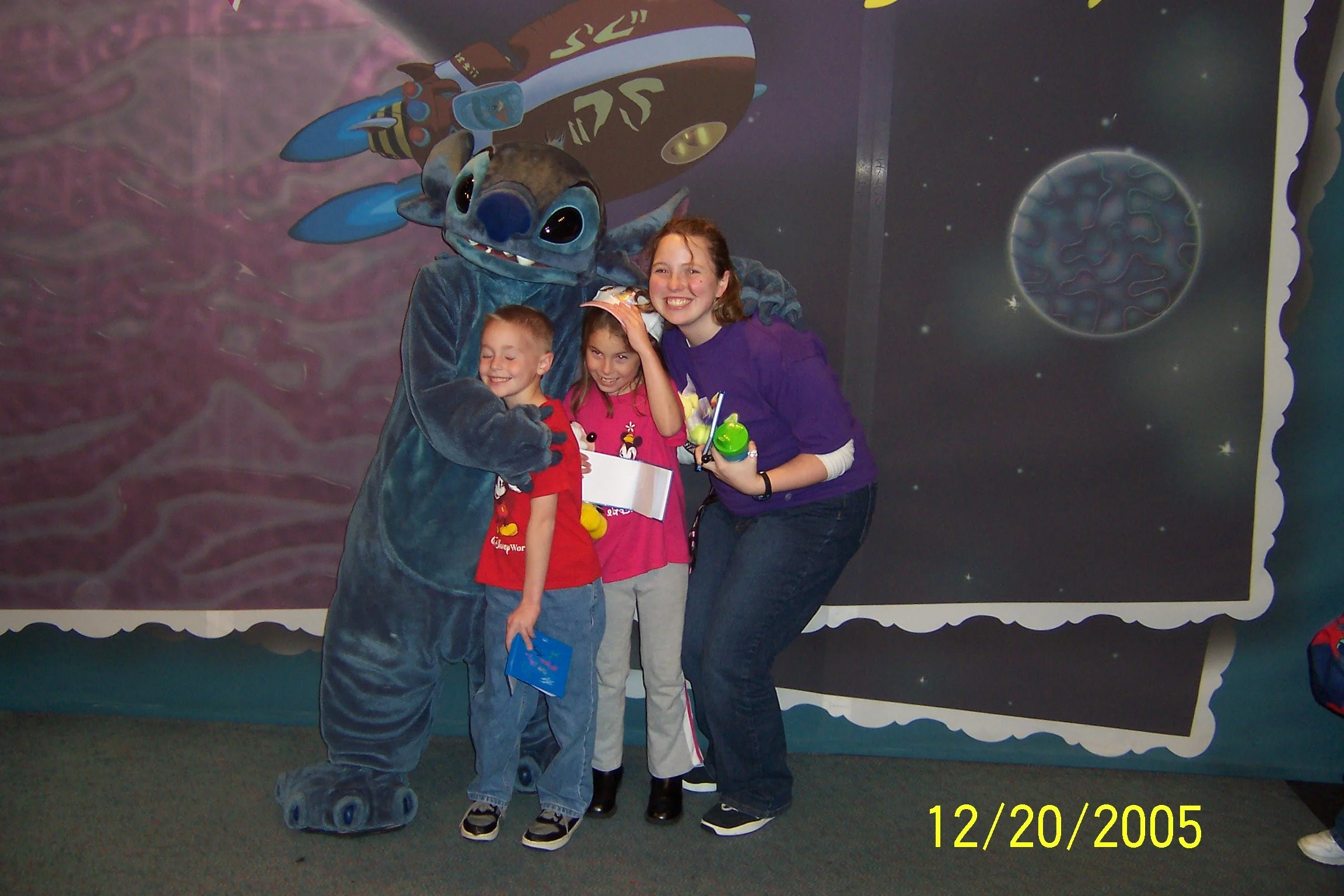 Stitch in Tomorrowland Magic Kingdom 2005
