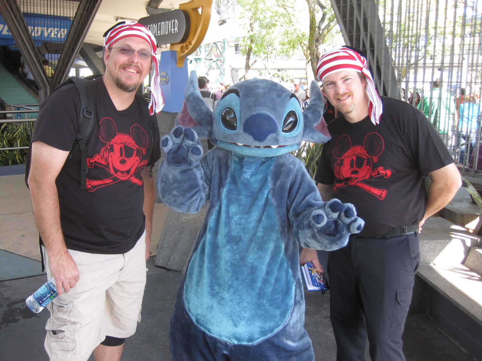 Stitch in Tomorrowland Magic Kingdom 2010