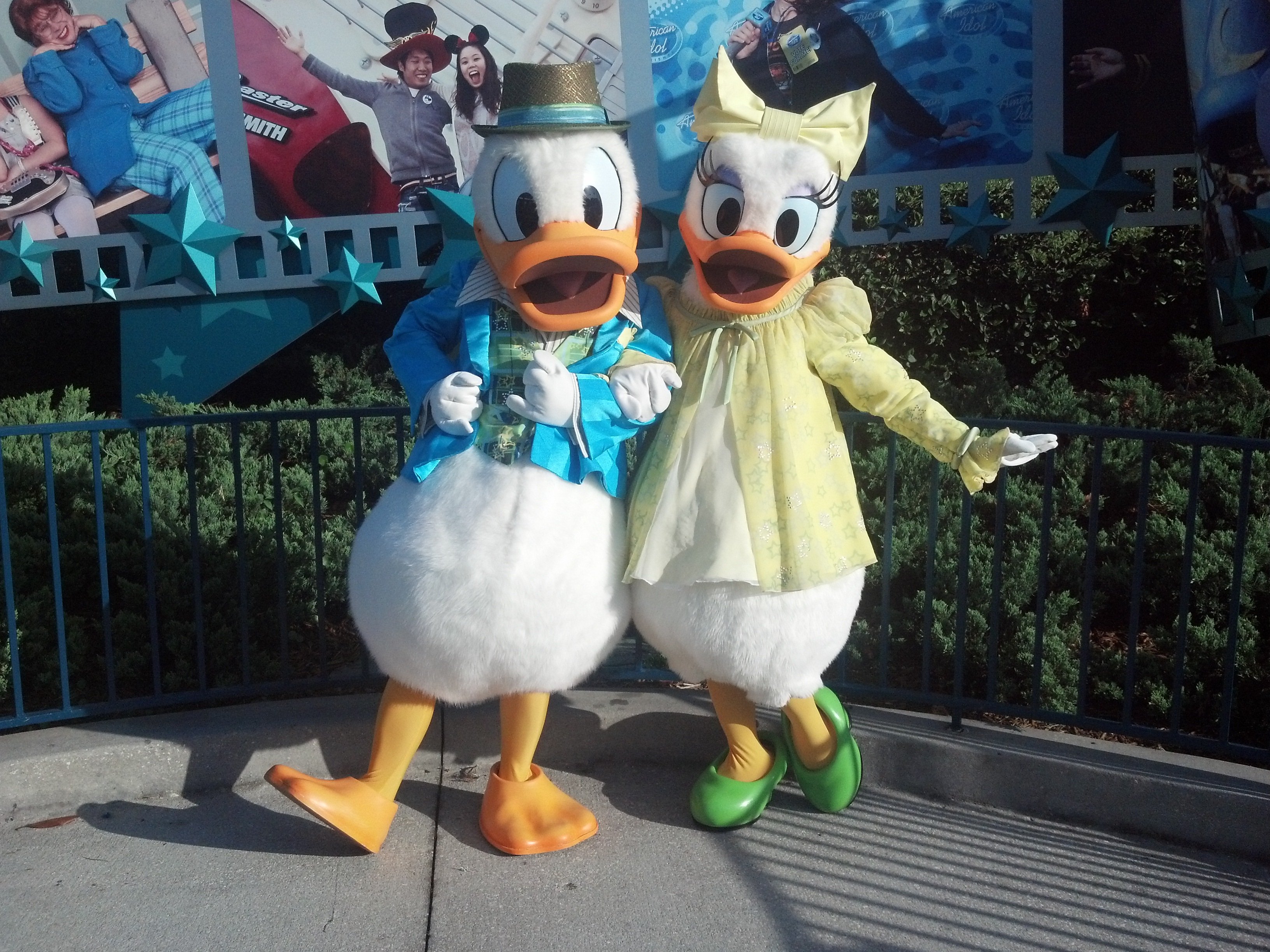 Daisy and Donald at Hollywood Studios 2012