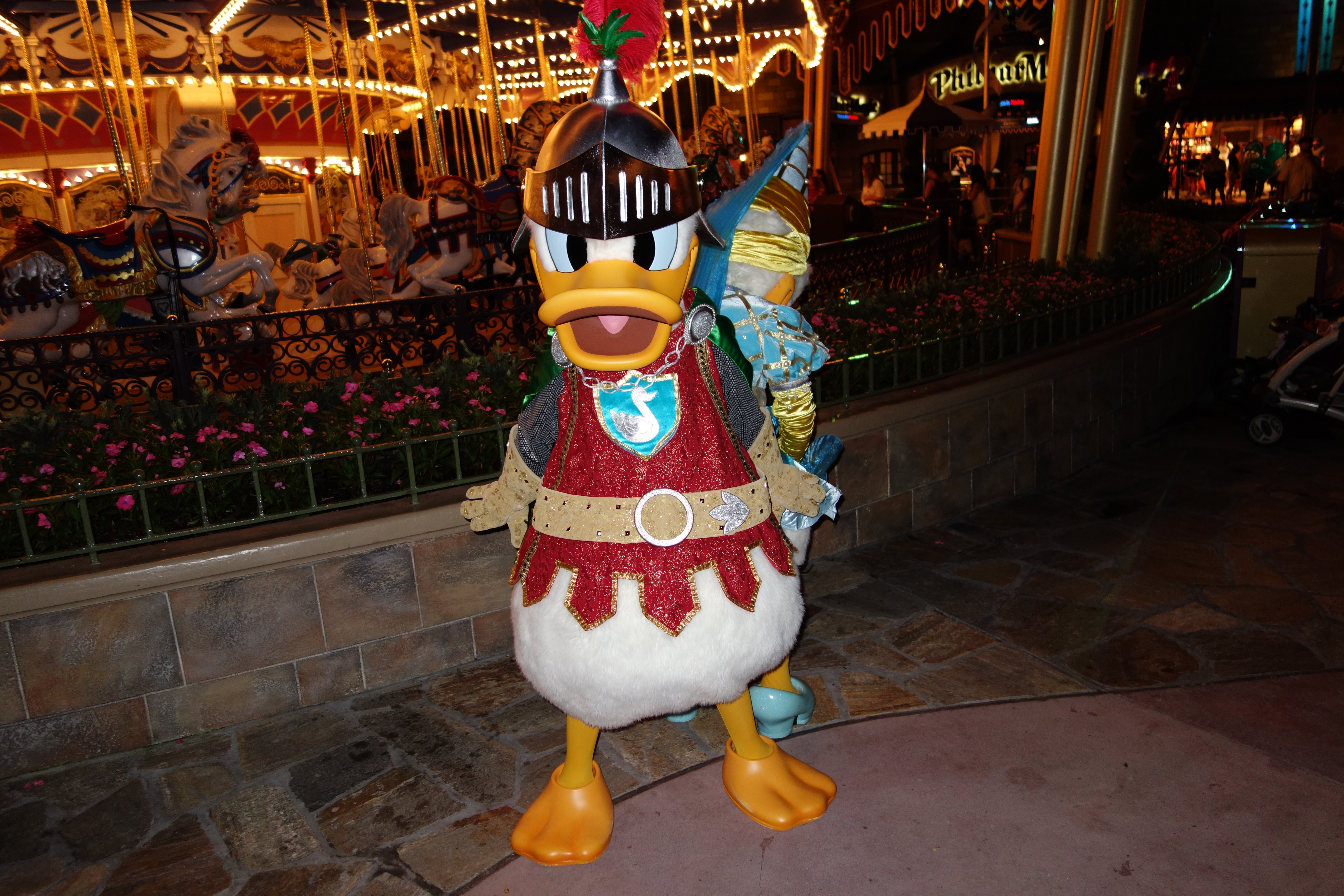 CM told Daisy she needed to fix her dress and of course the valiant and chivalrous Donald came to the rescue!