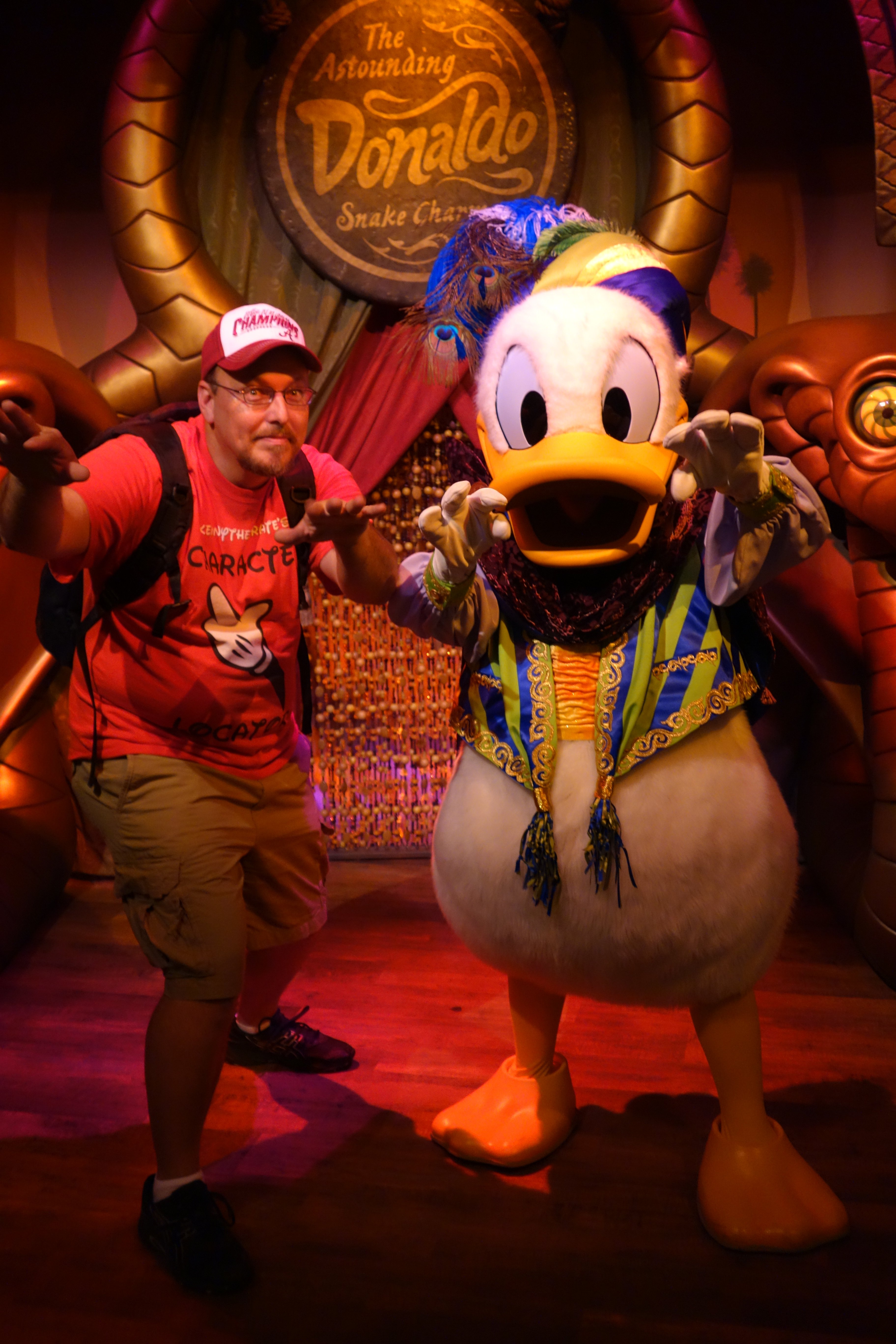 Donald successfully teaches me his charming ability