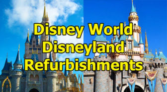 Disney World and Disneyland Attraction Refurbishments