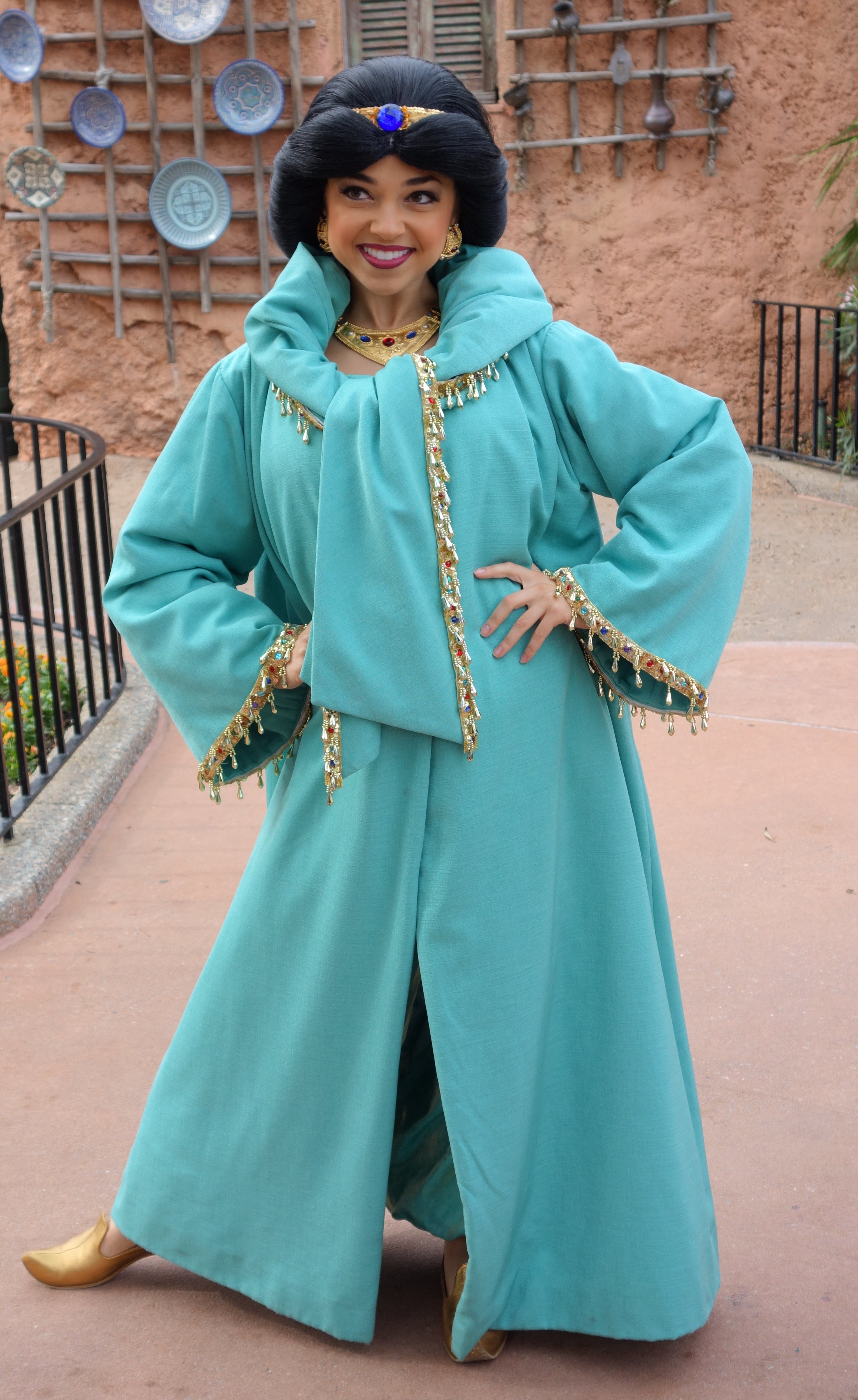 Jasmine at Morocco in EPCOT 2013
