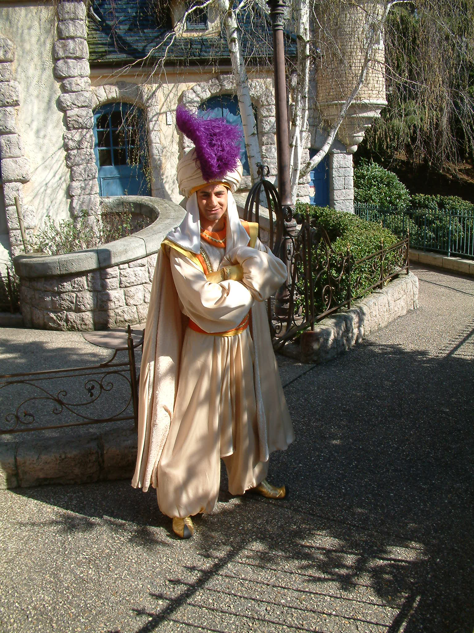 Disneyland Paris, Character meet and greets, Aladdin, Prince Ali