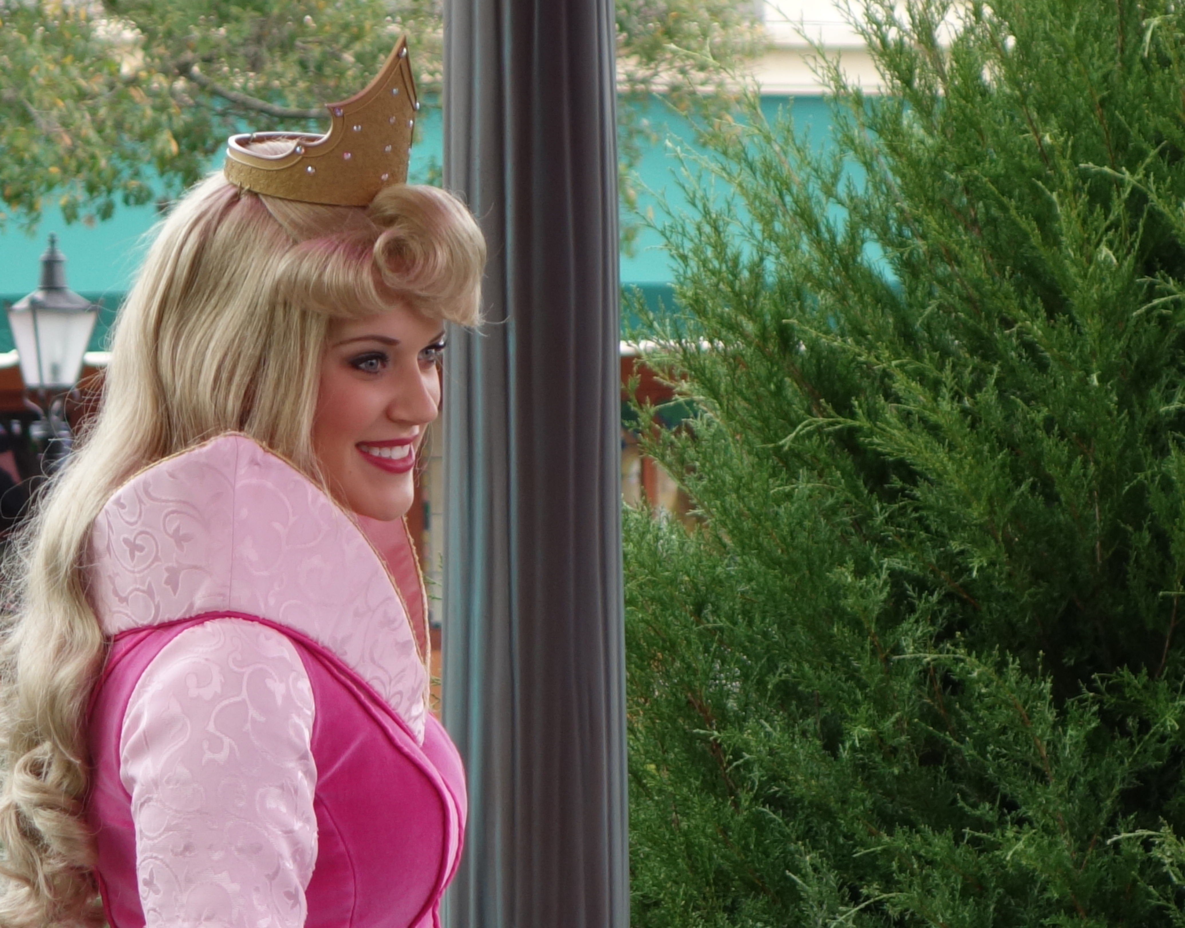 Aurora (Sleeping Beauty)  in France at Epcot 2013