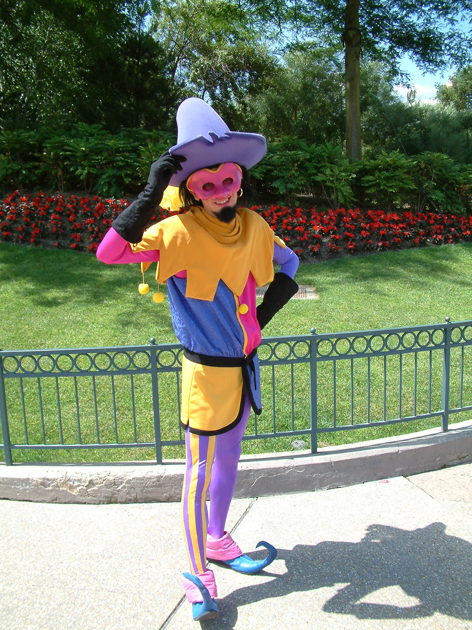 Clopin doens't come out often, but if he is out he can be found in Fantasyland most of the time.