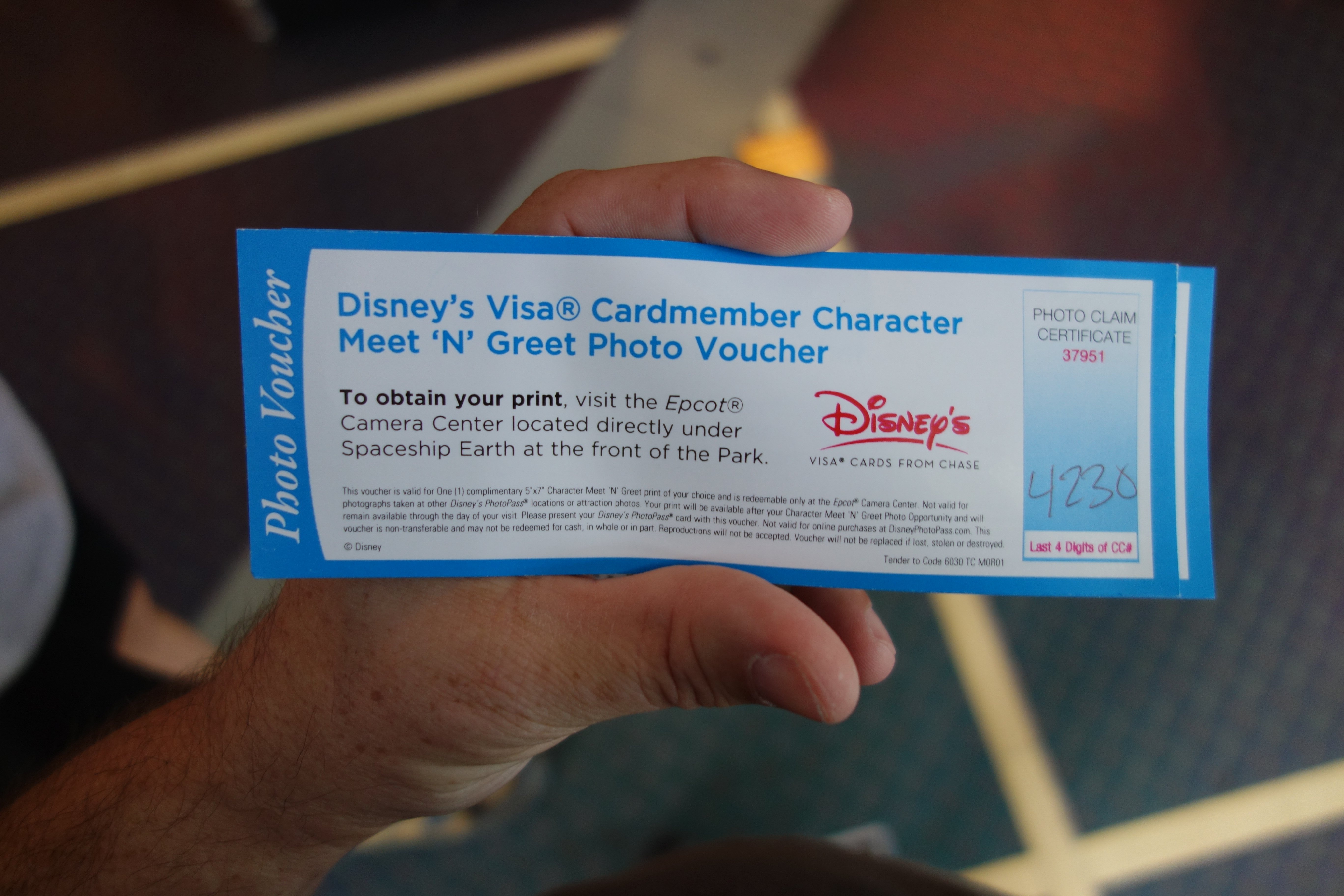 Epcot Visa Character Meet Mickey Minnie Goofy (1)