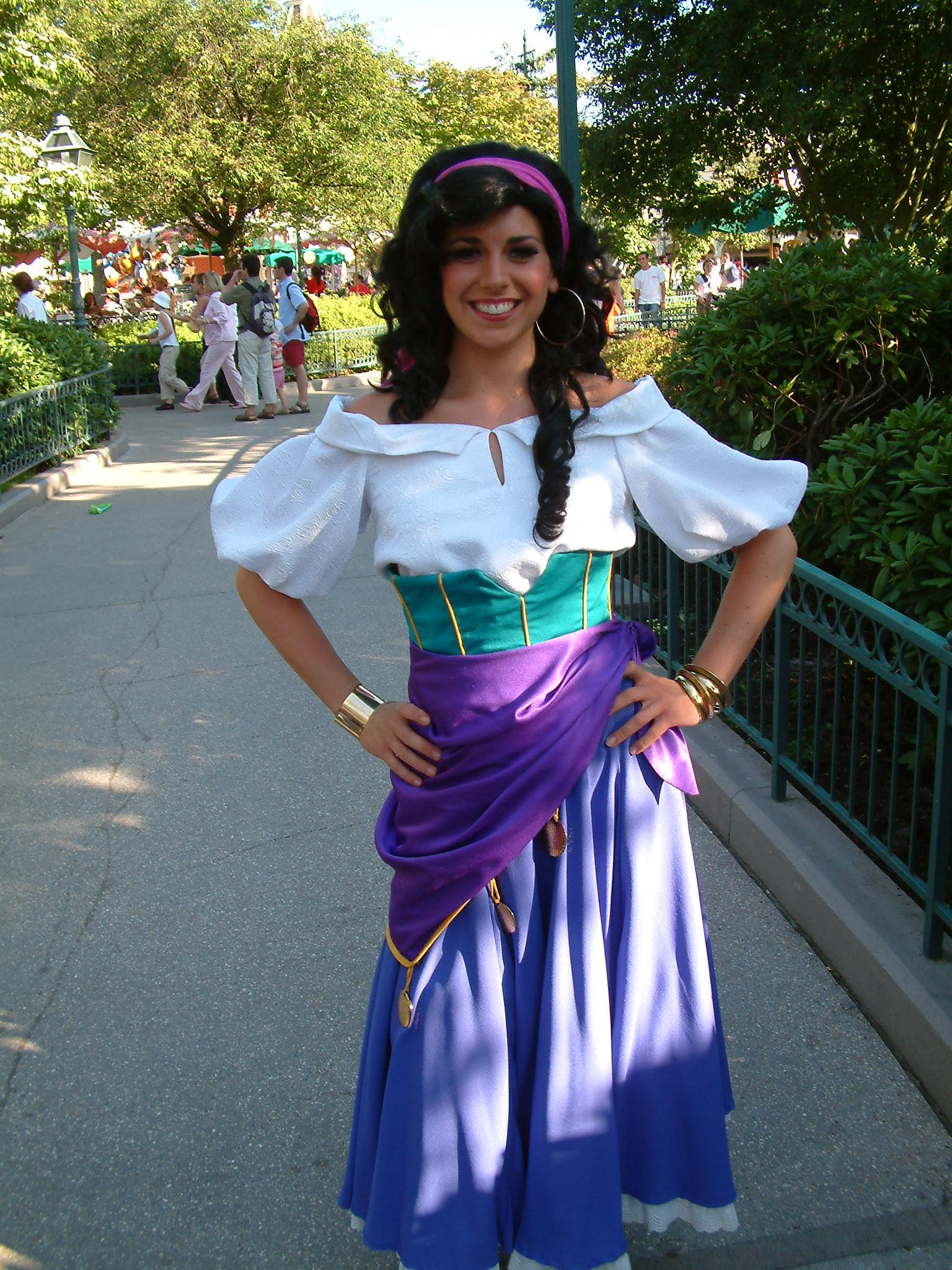 Esmeralda is hard to find at the Parks, but when she is out you can find her in fantasyland most of the time