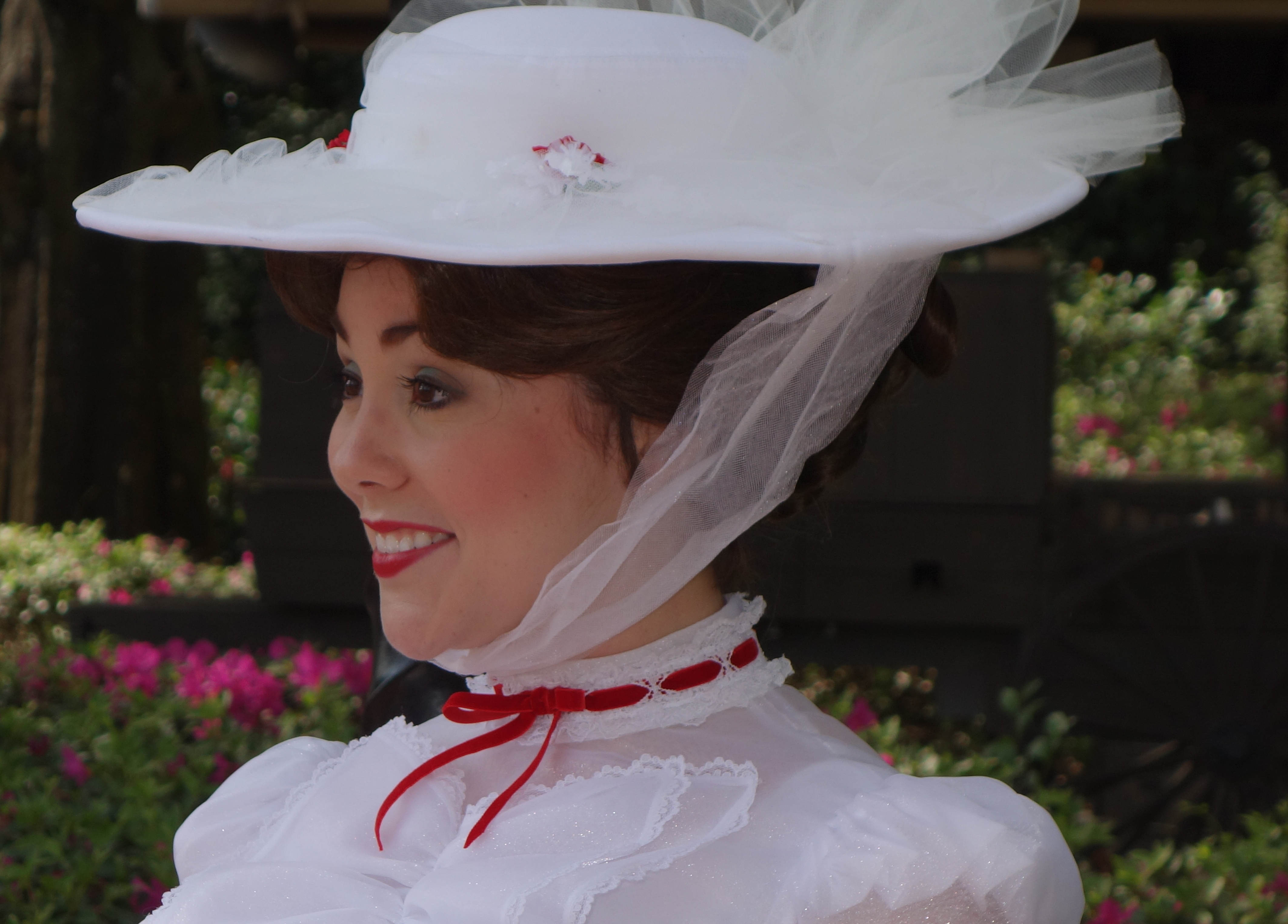 Mary Poppins at United Kingdom in Epcot 2013
