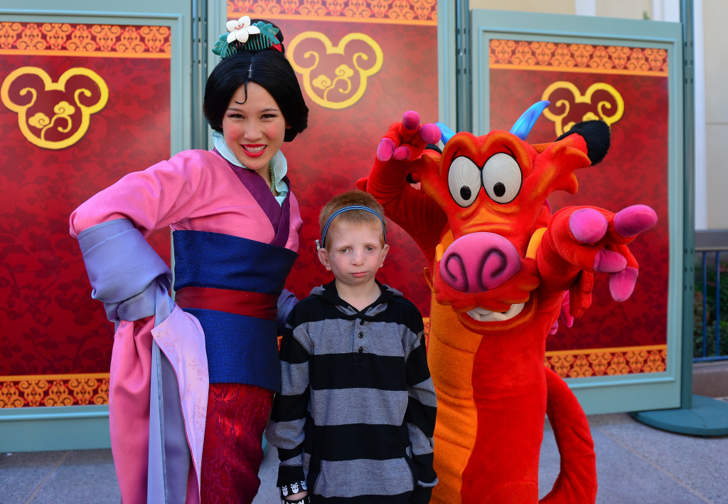 Mulan and Mushu Chinese New Year Celebration