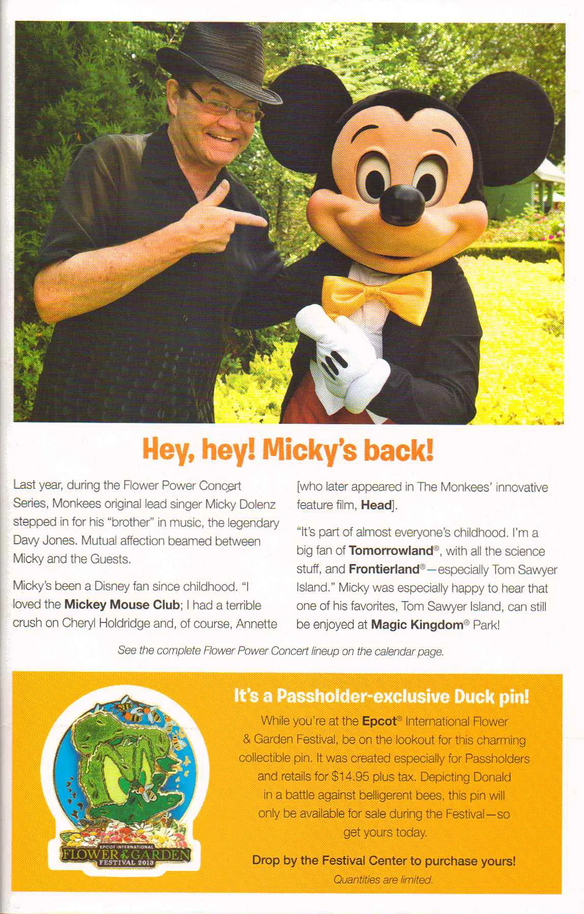 Mickey Monitor Spring 20137
