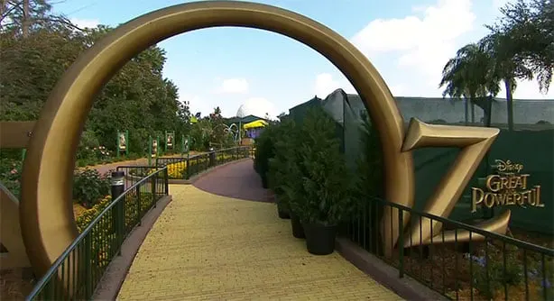Entrance to the new Land of Oz play area.