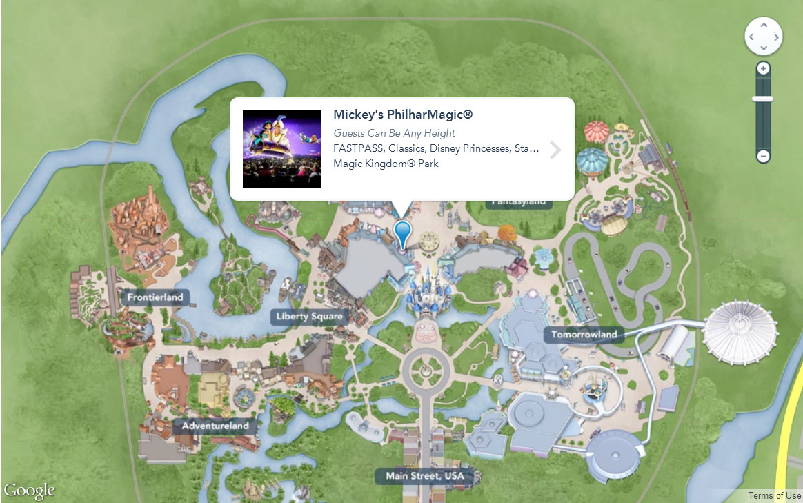 Image result for my disney experience maps