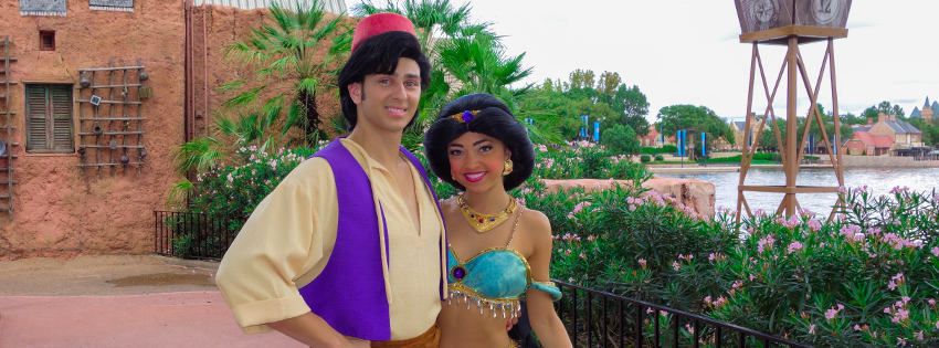 Aladdin and Jasmine Facebook