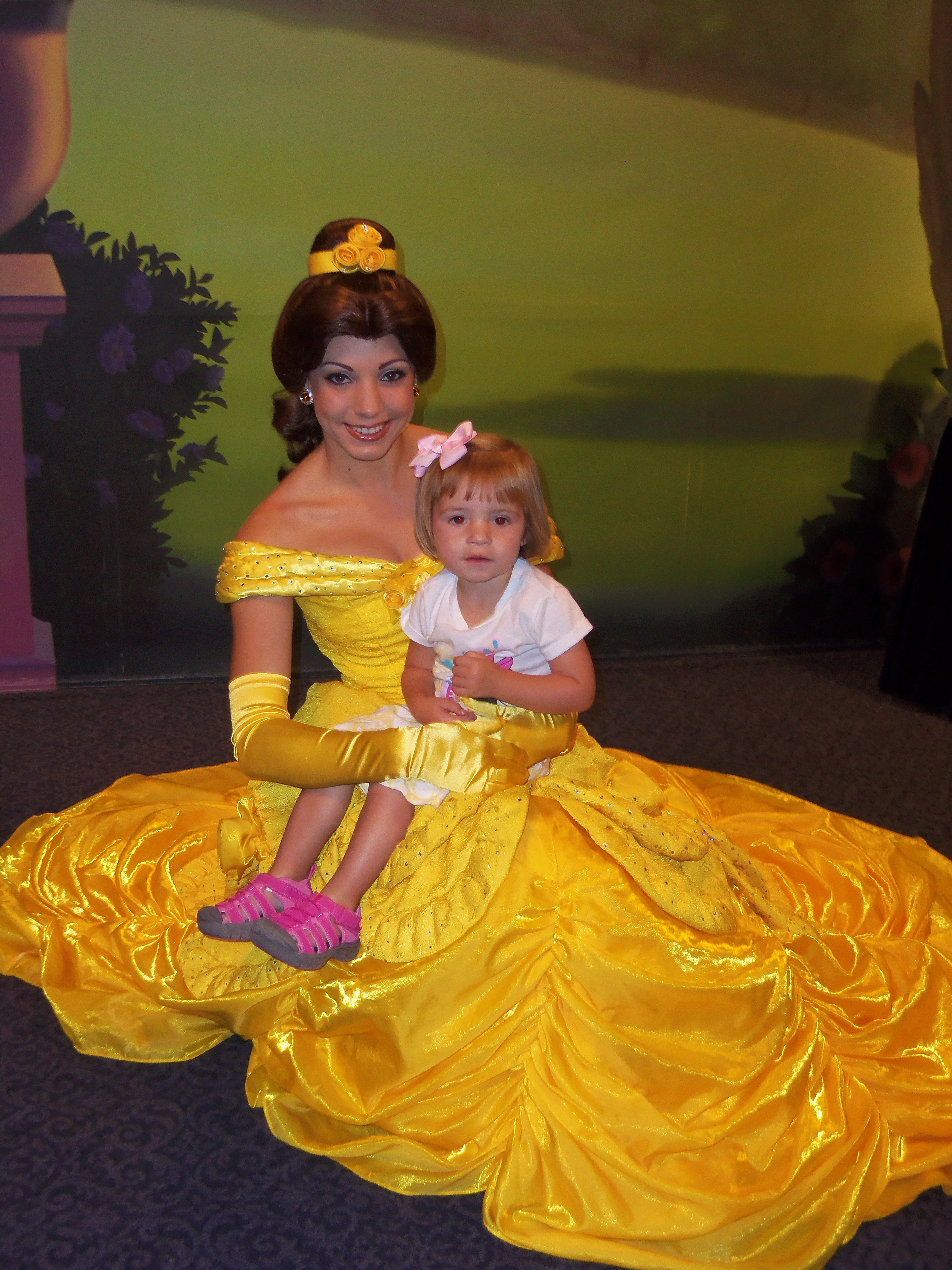 Belle was still offering meets back then in the Magic Kingdom